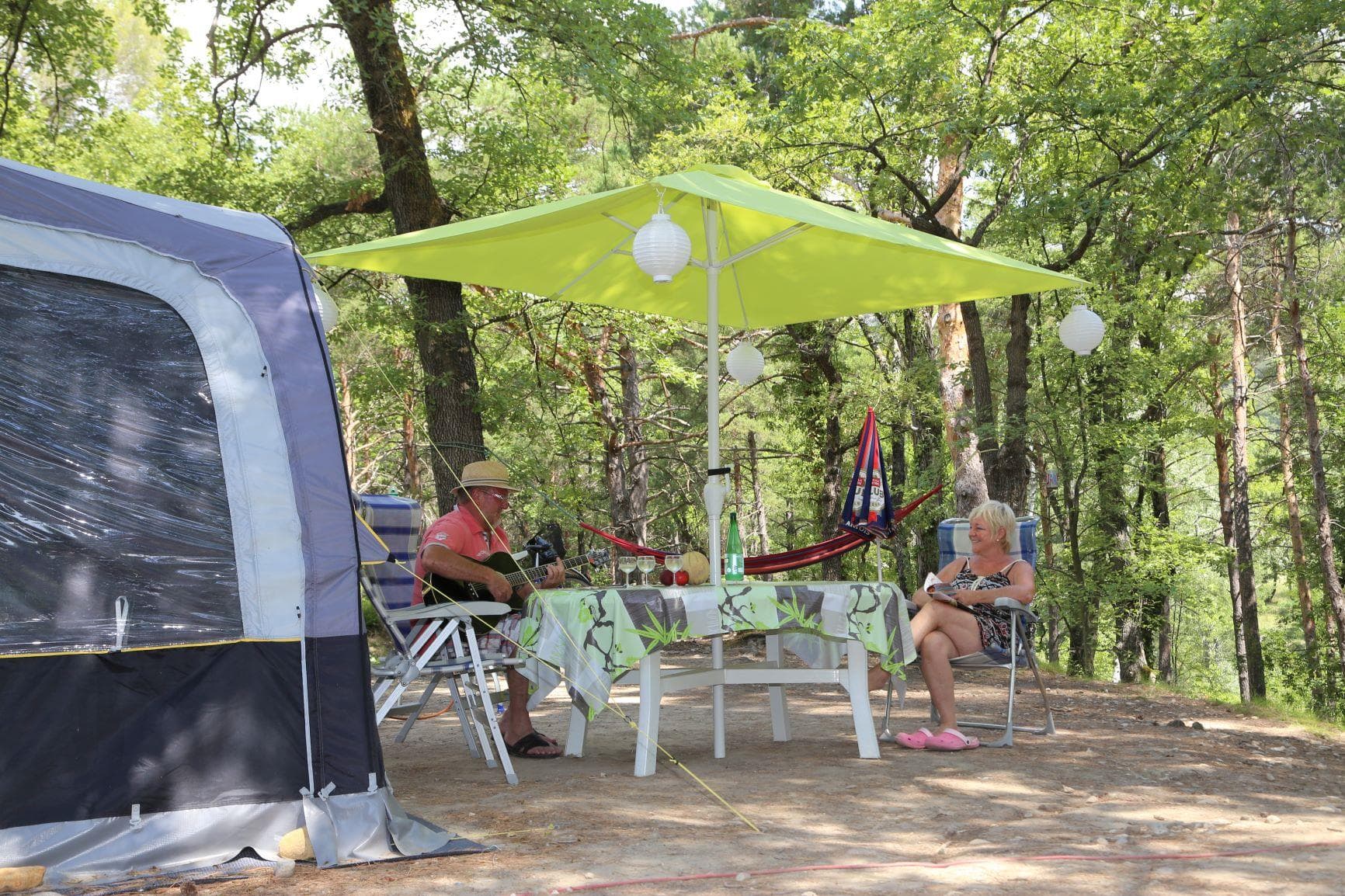 A scenery from Camping Le Moulin
