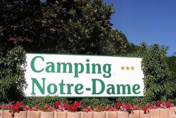 A scenery from Camping Notre Dame