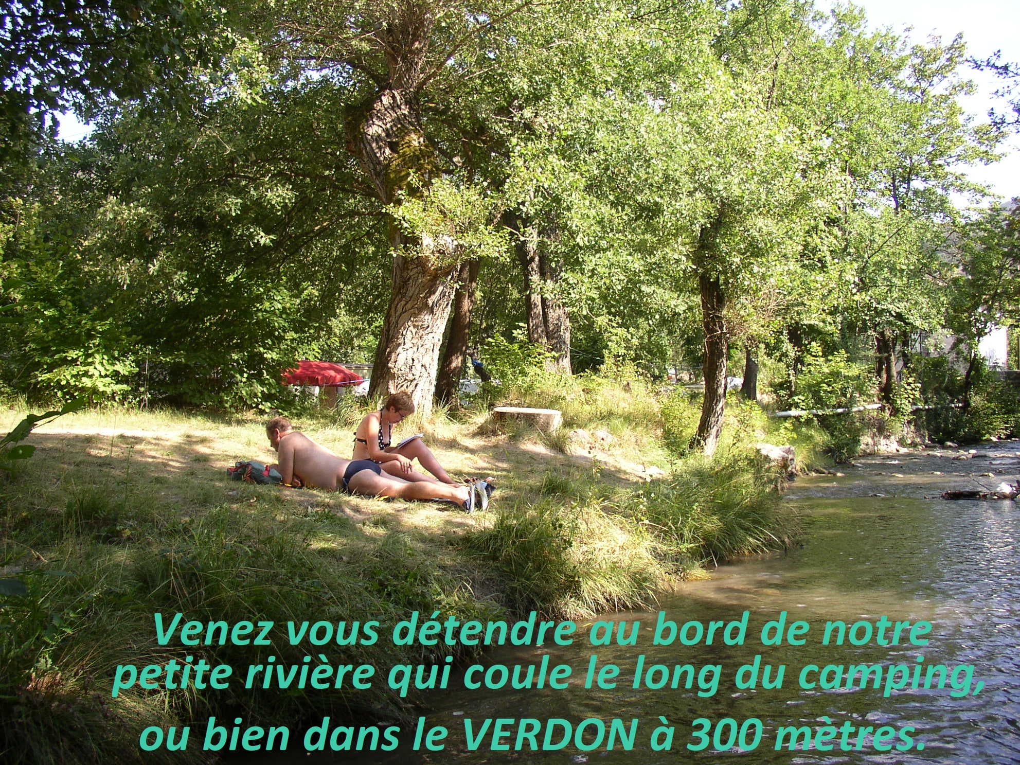 A scenery from Camping Notre Dame