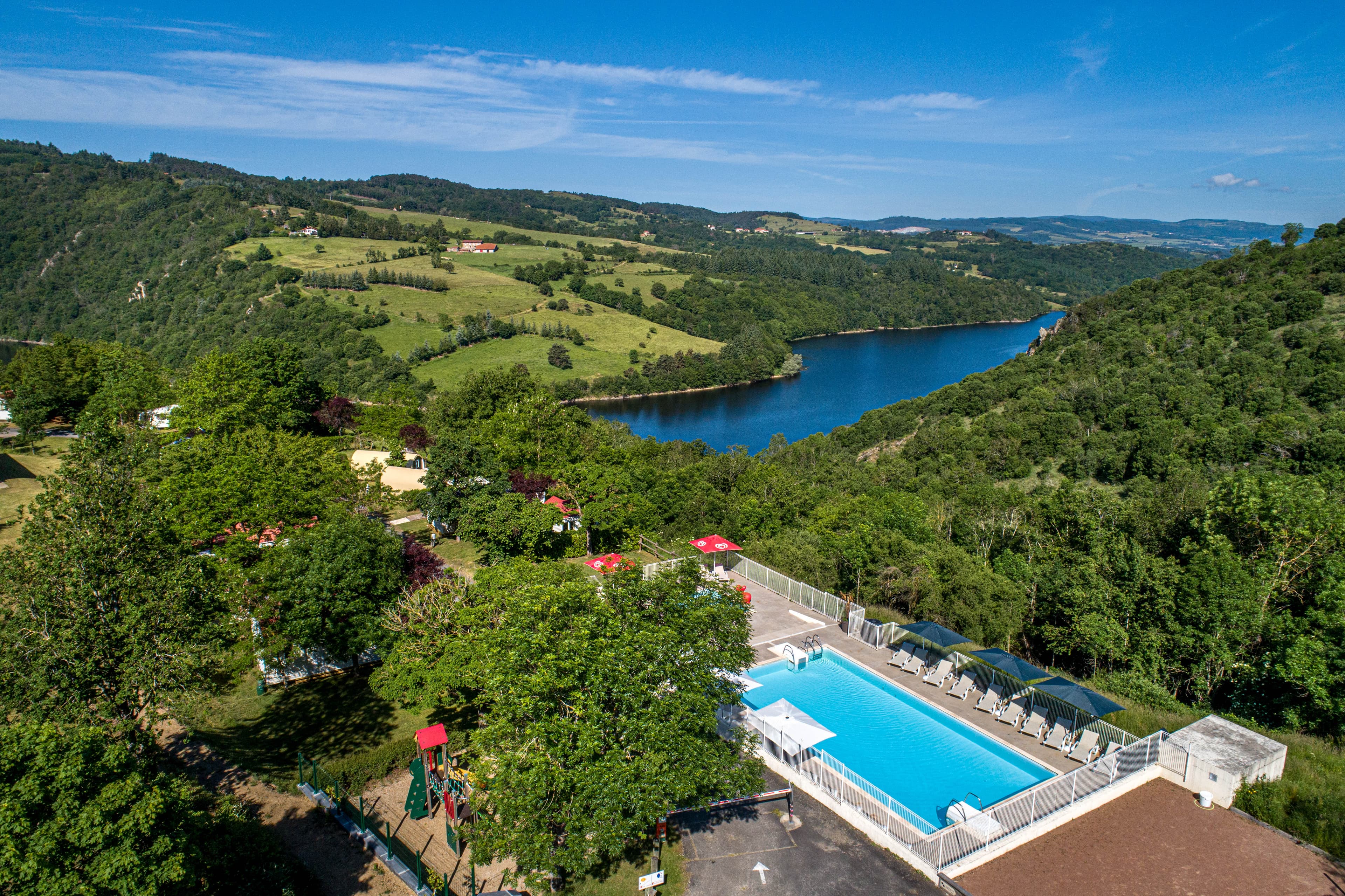 A scenery from Flower Camping de Mars