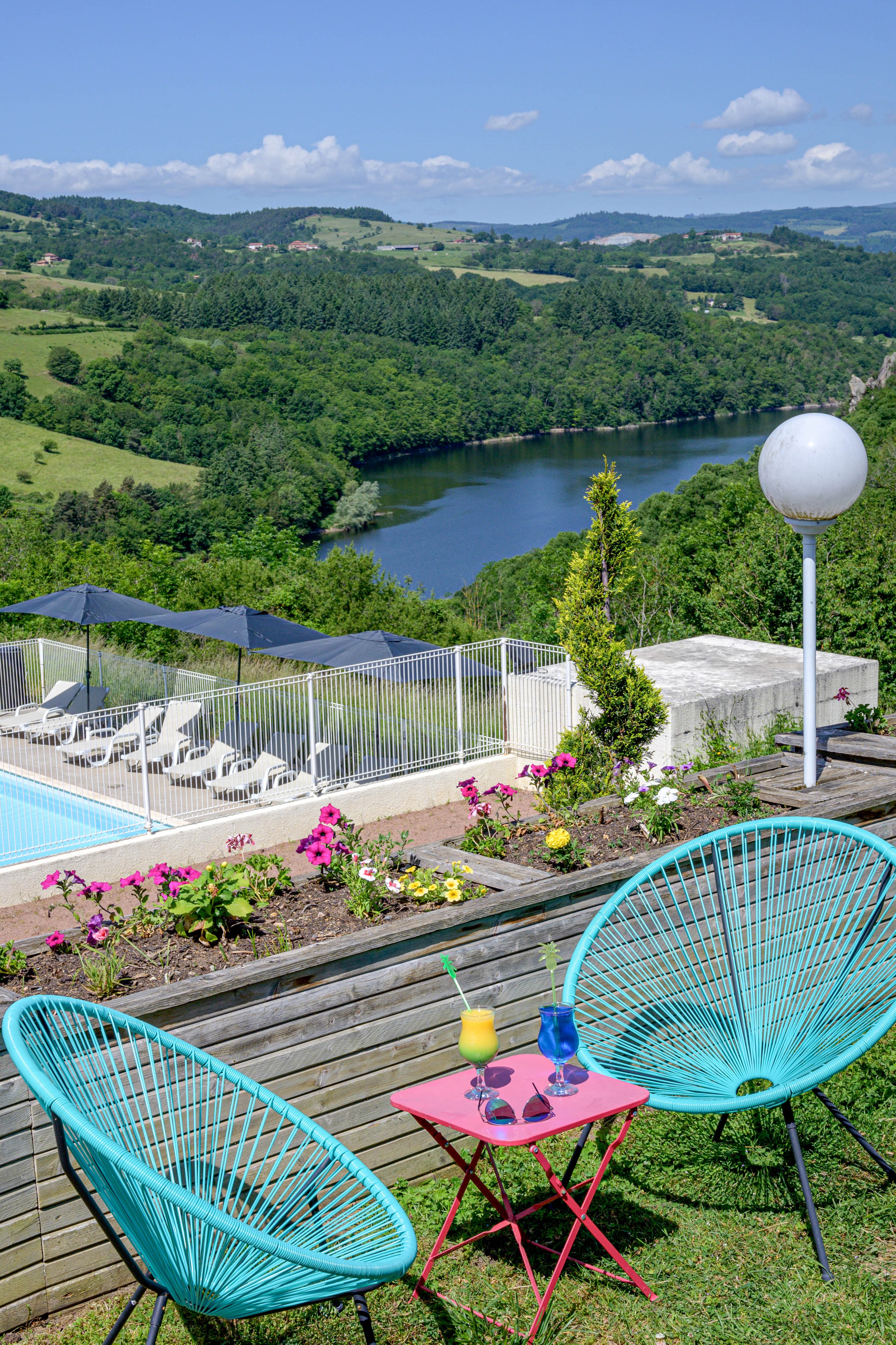 A scenery from Flower Camping de Mars