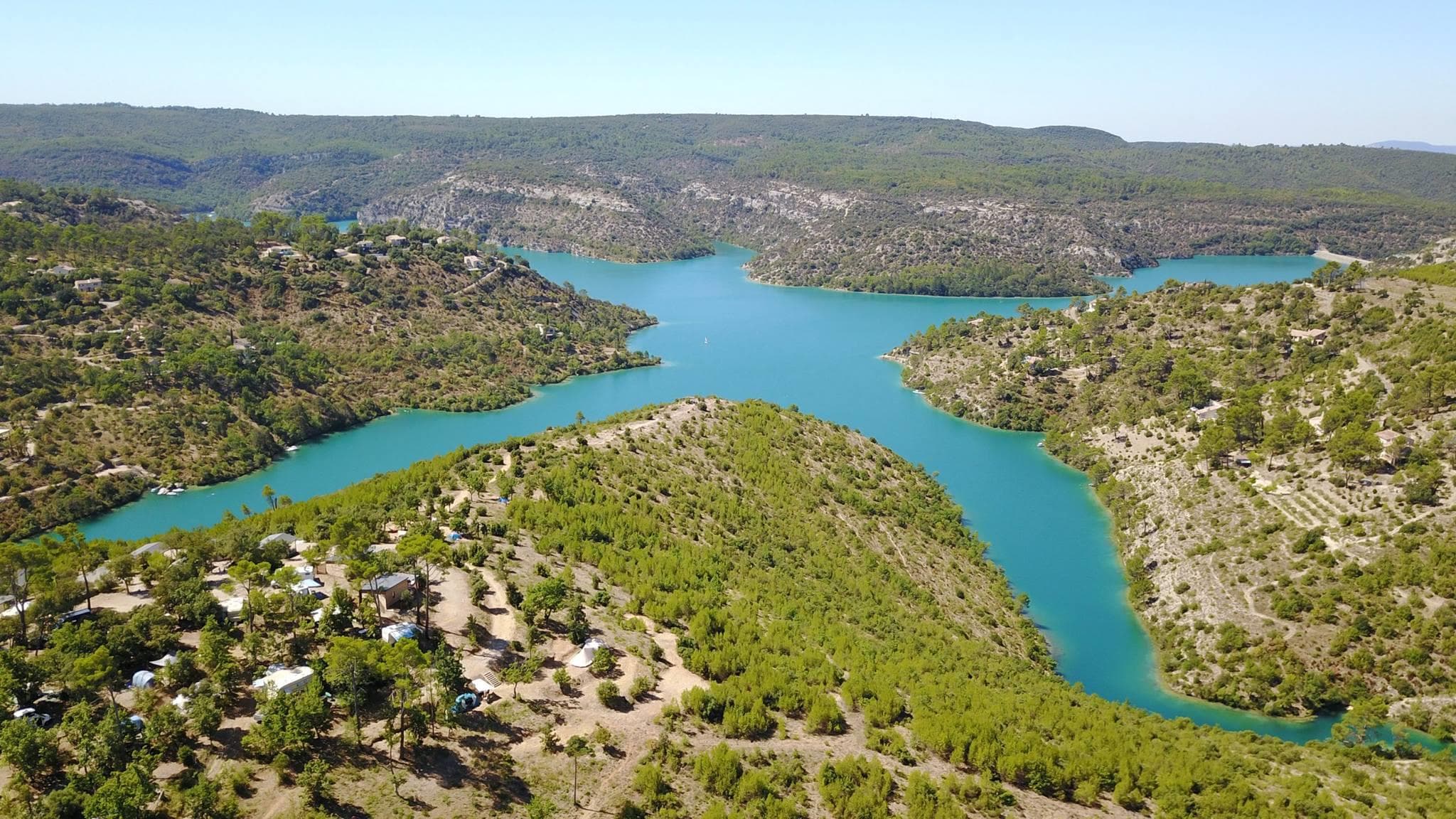 A scenery from Camping naturiste Verdon Provence