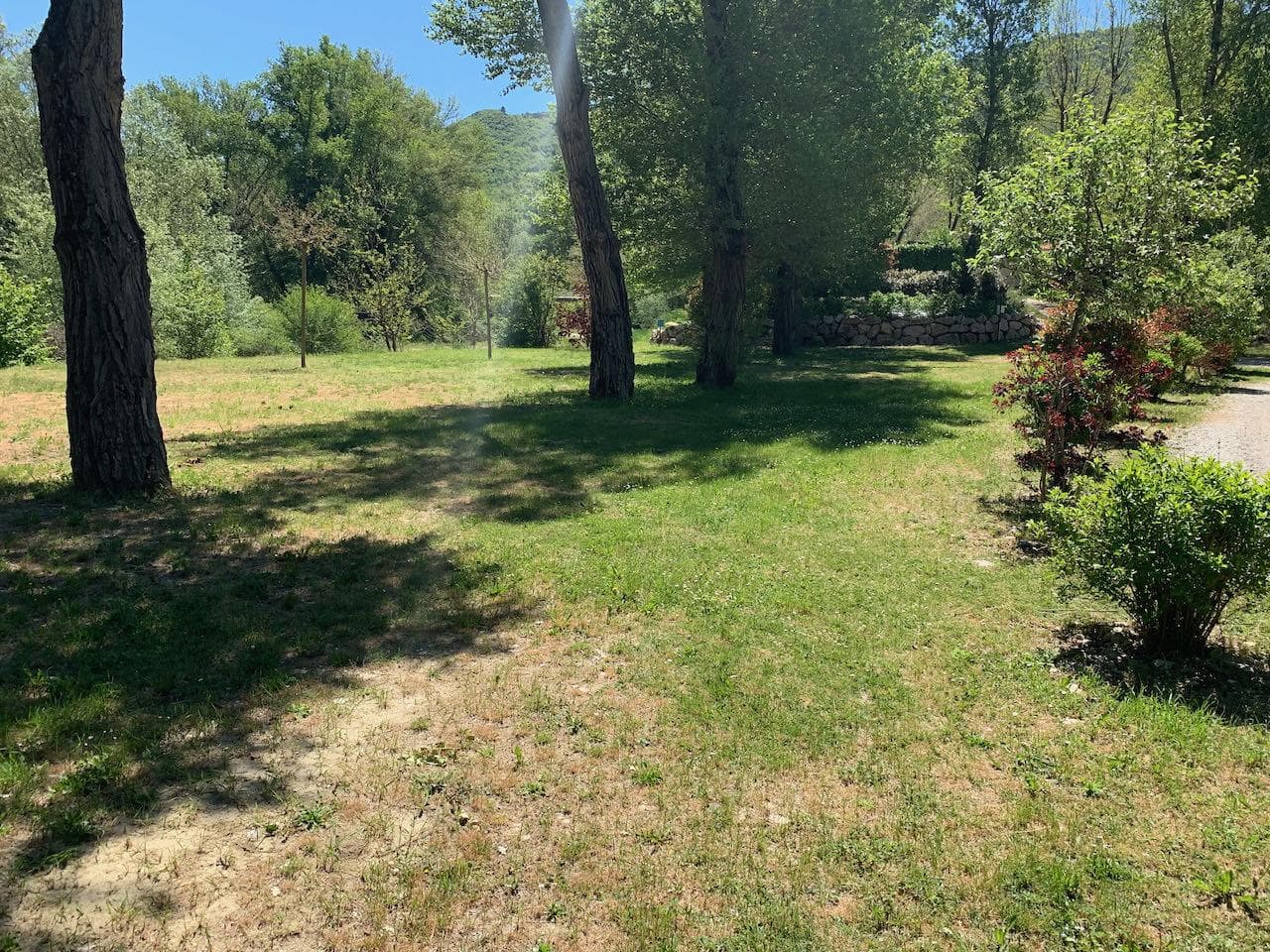 A scenery from Flower Camping La Rivière