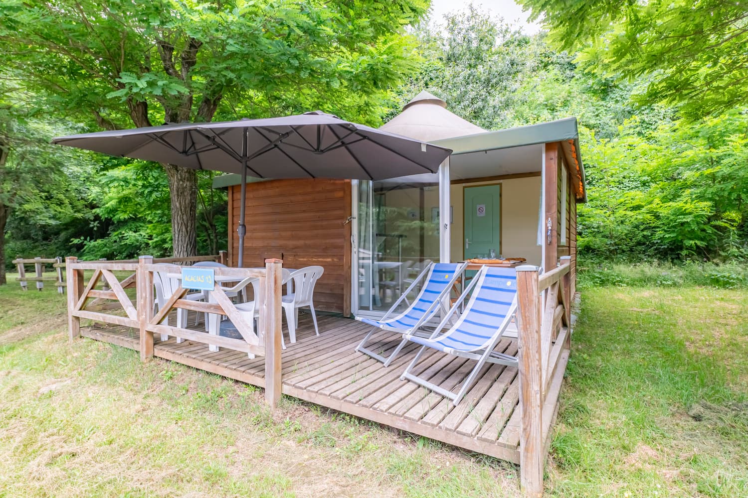A scenery from Camping Seasonova Le Val de Coise