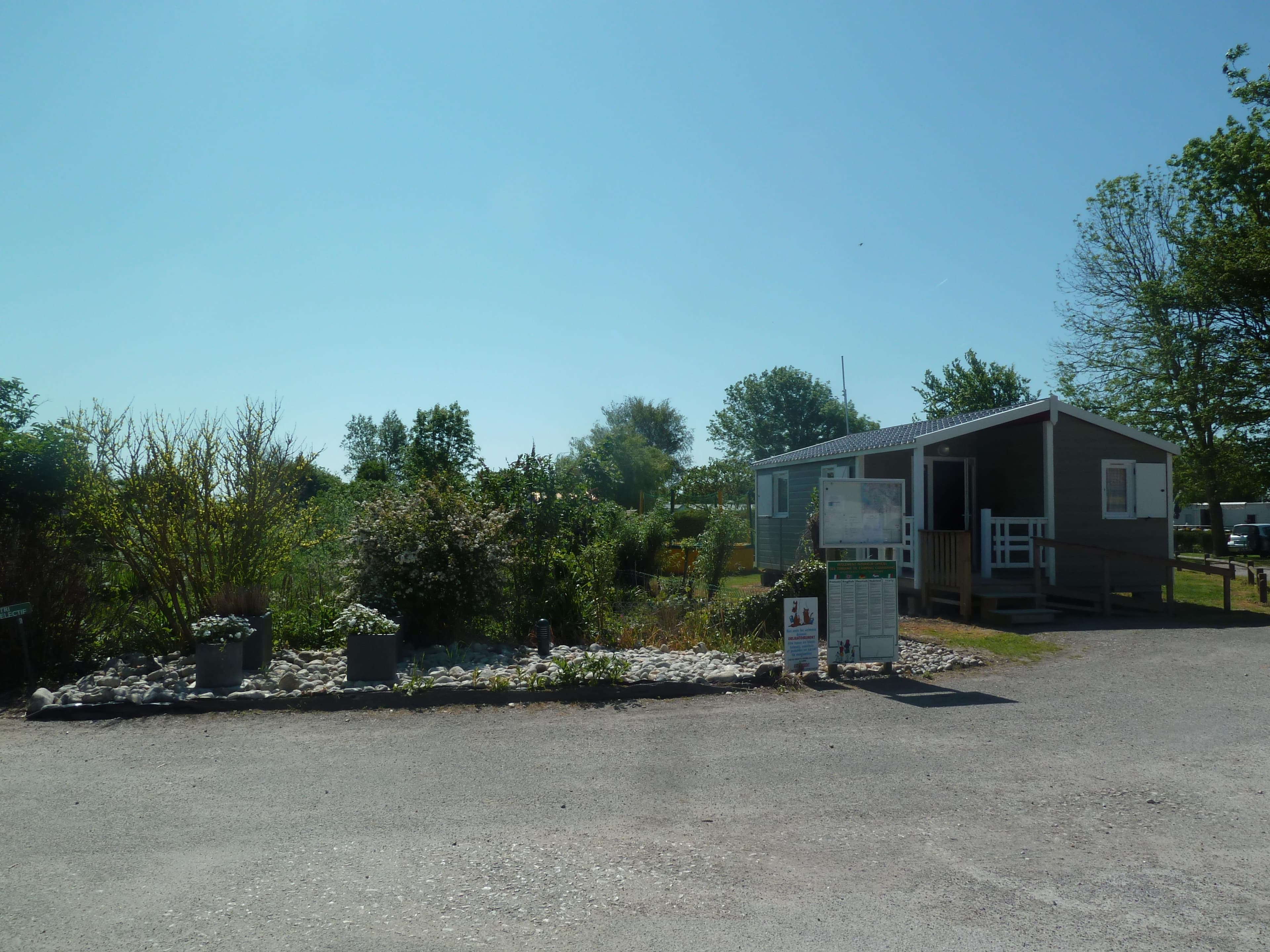 A scenery from Camping la Ferme de Mayocq