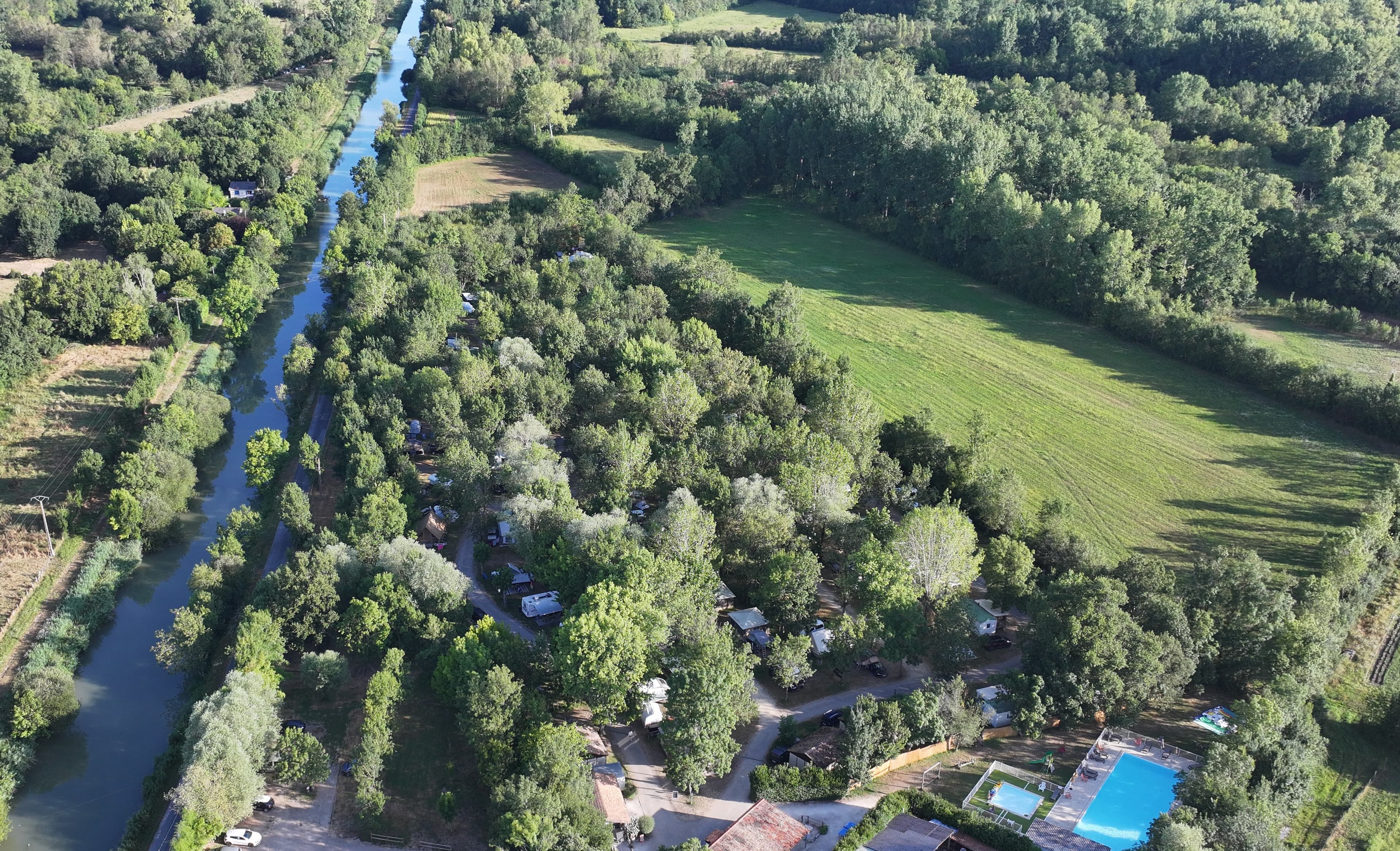 A scenery from Camping Le Lidon