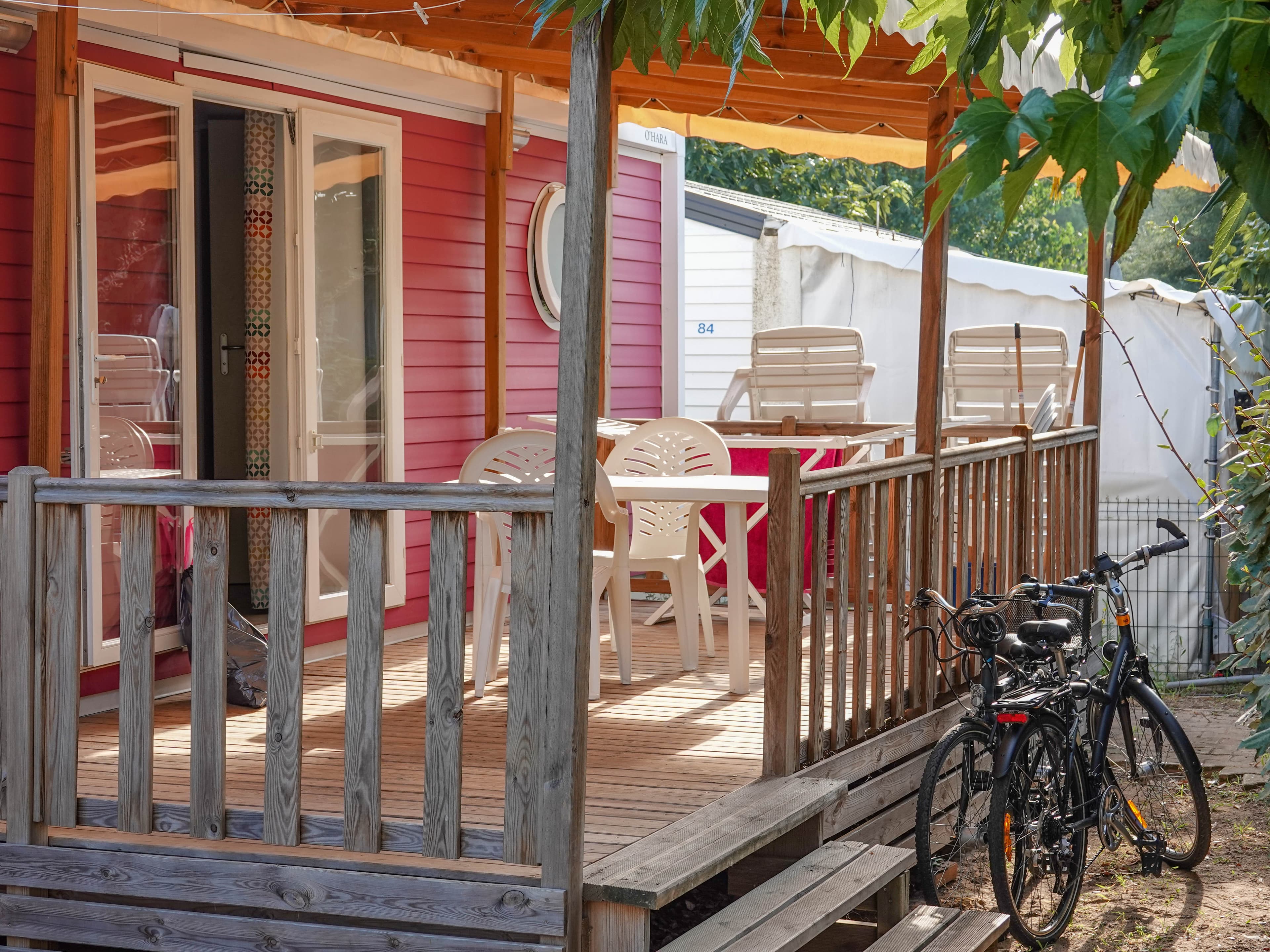A scenery from Camping Pleine Mer