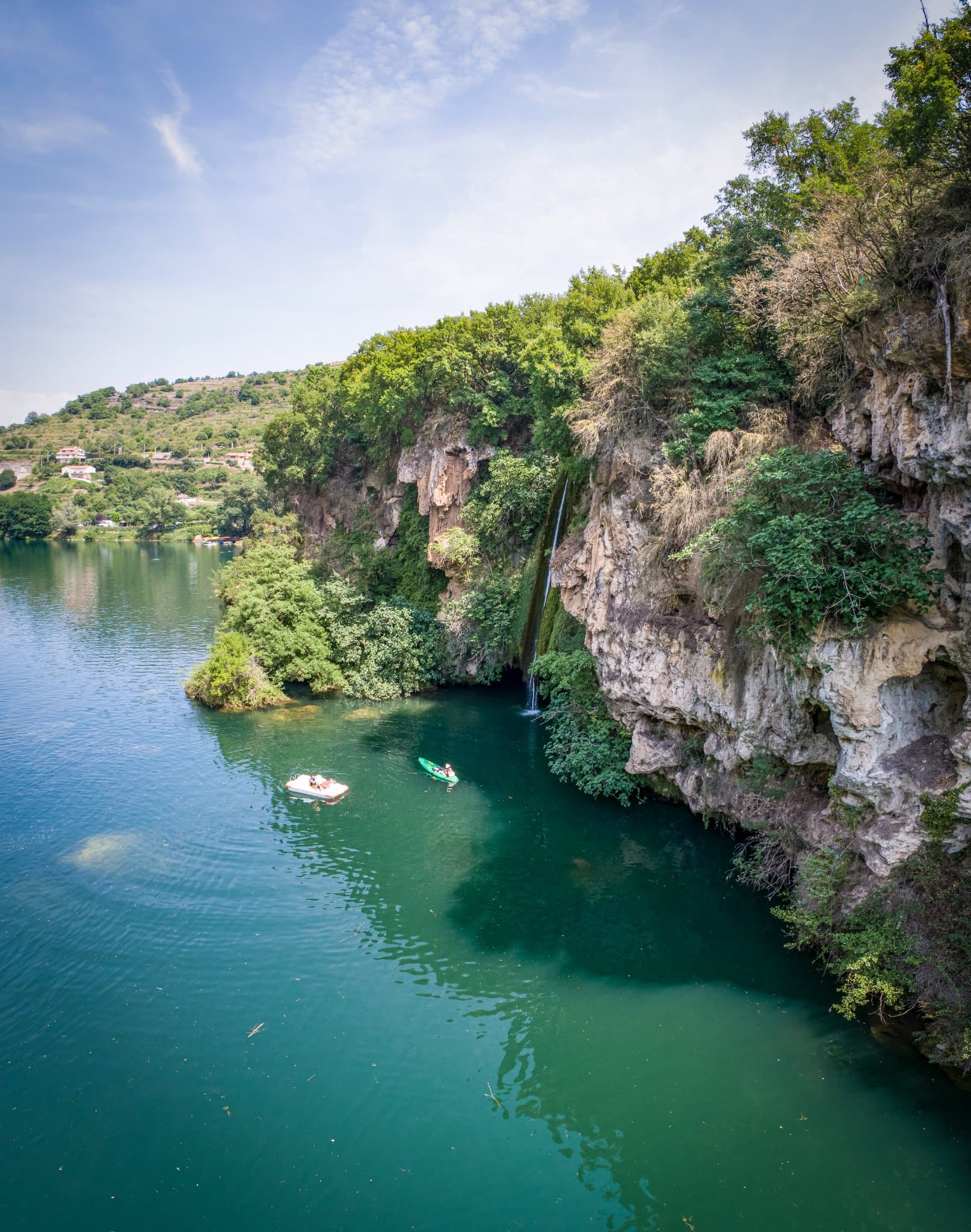 A scenery from Camping de la Base Nautique