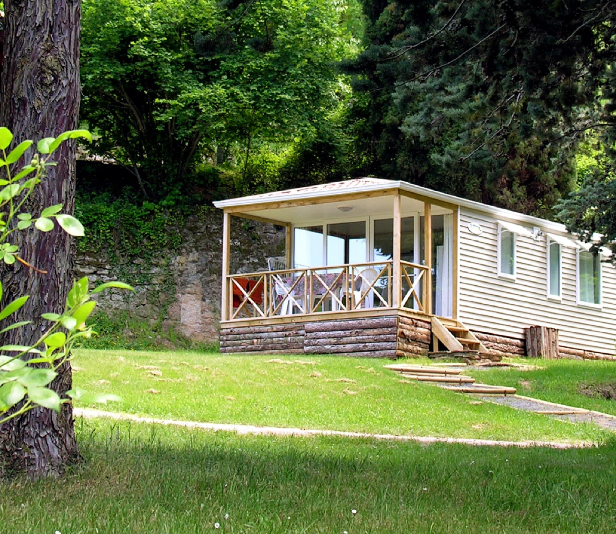 A scenery from Camping de la Base Nautique