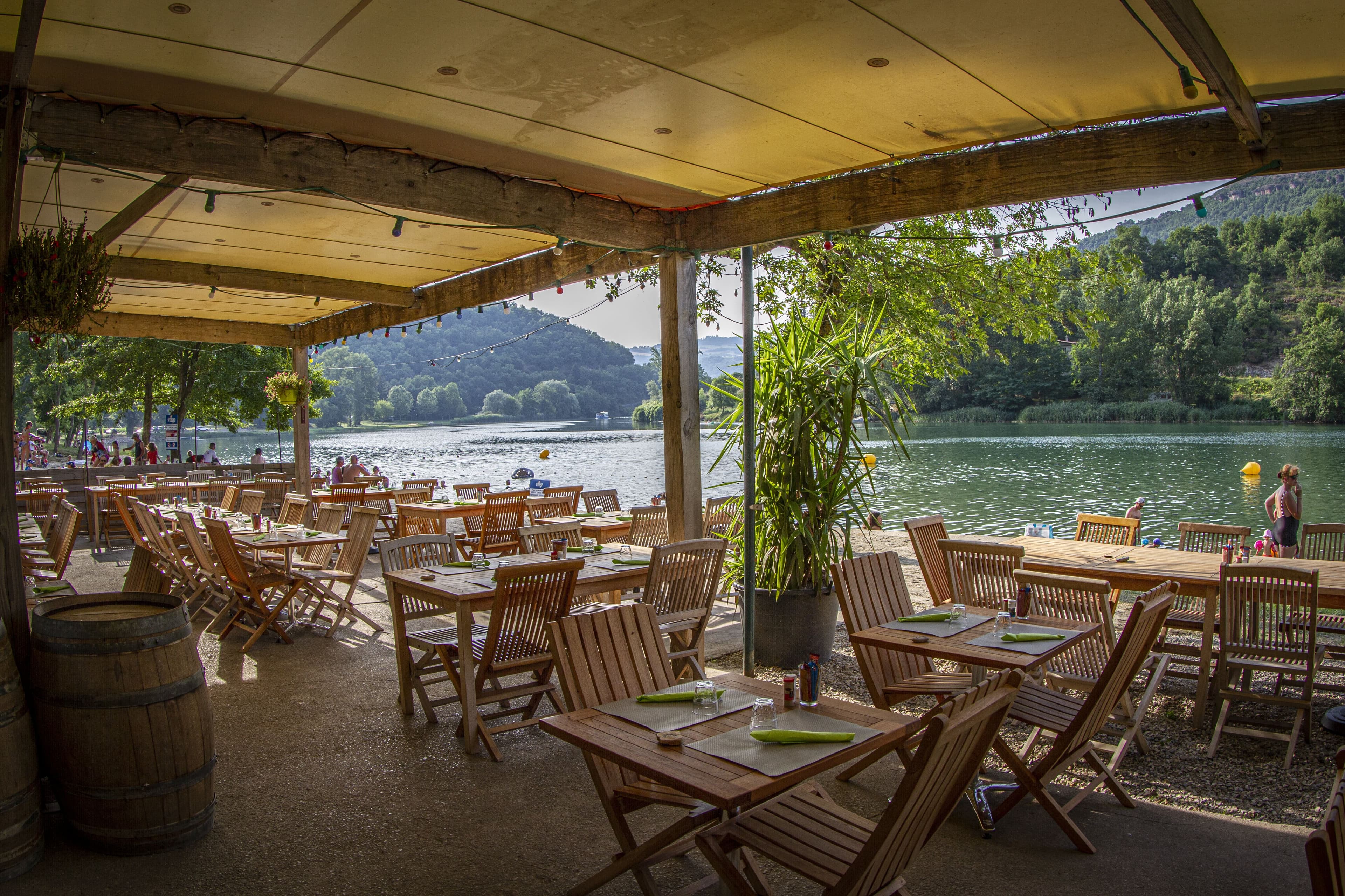 A scenery from Camping de la Base Nautique
