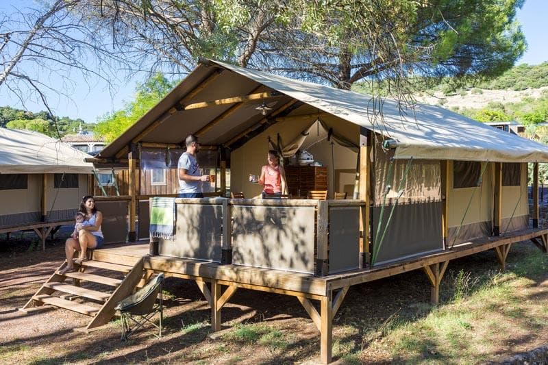 A scenery from Camping Club Lac du Salagou