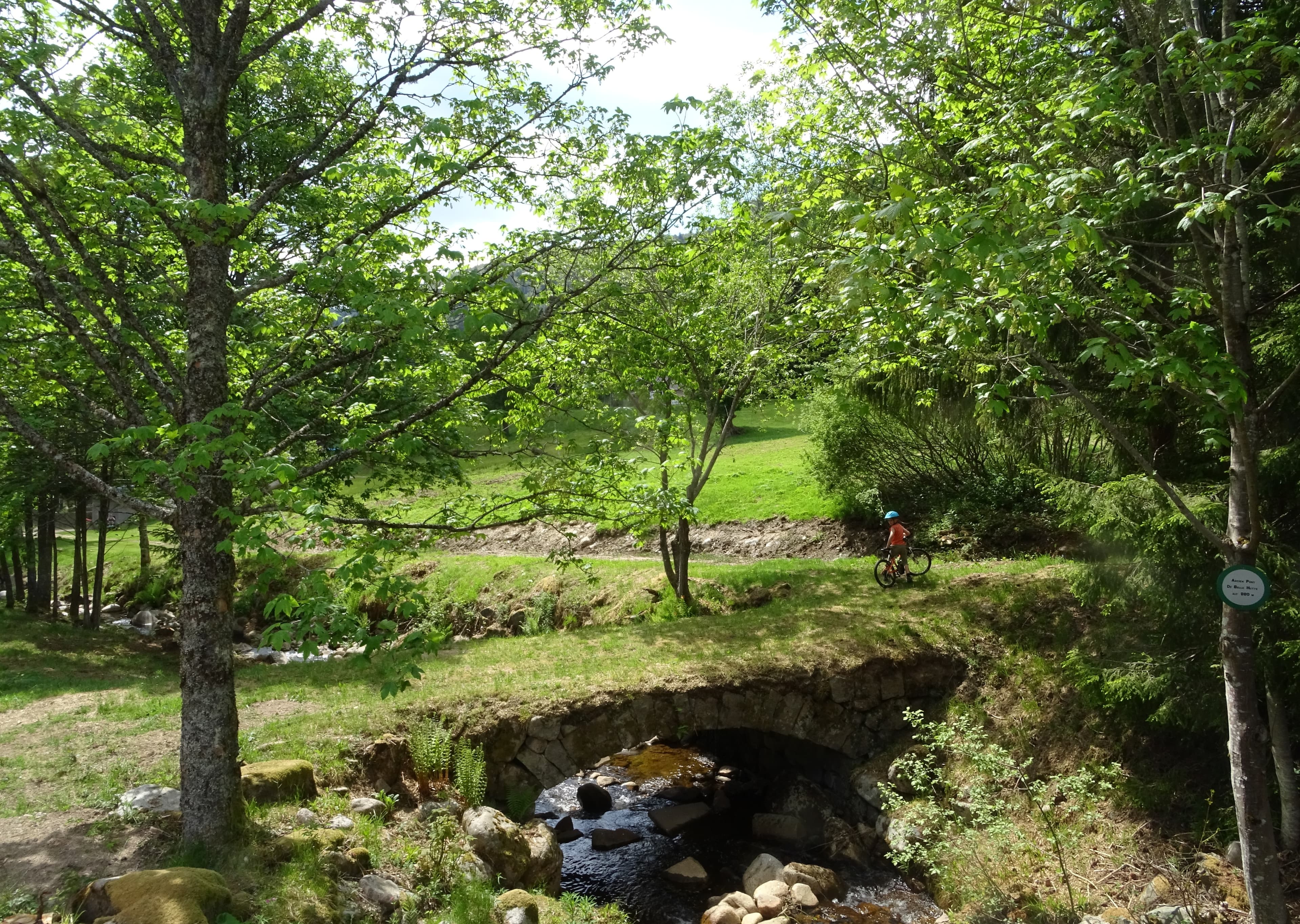 A scenery from Camping de Belle Hutte