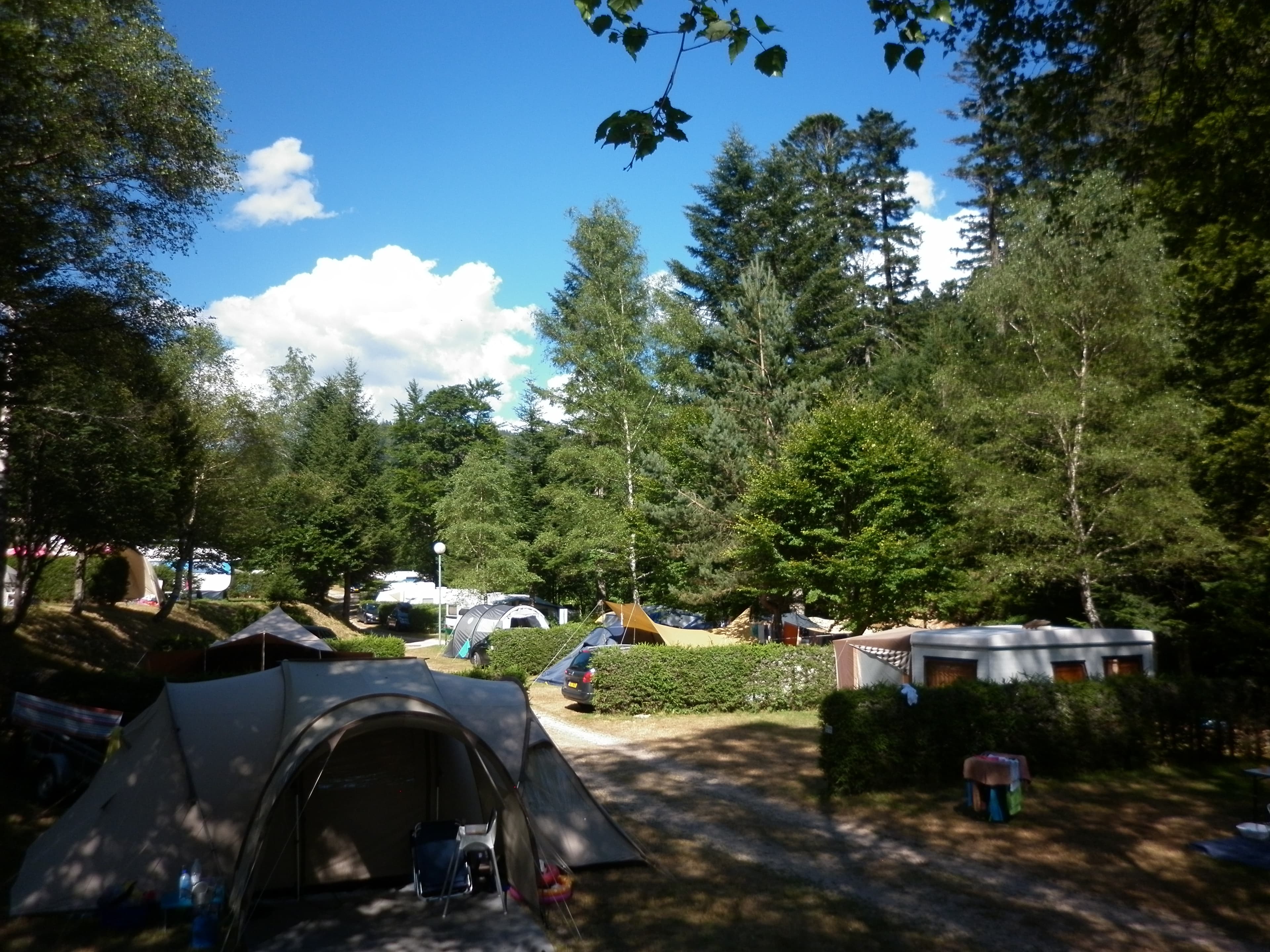 A scenery from Camping de Belle Hutte