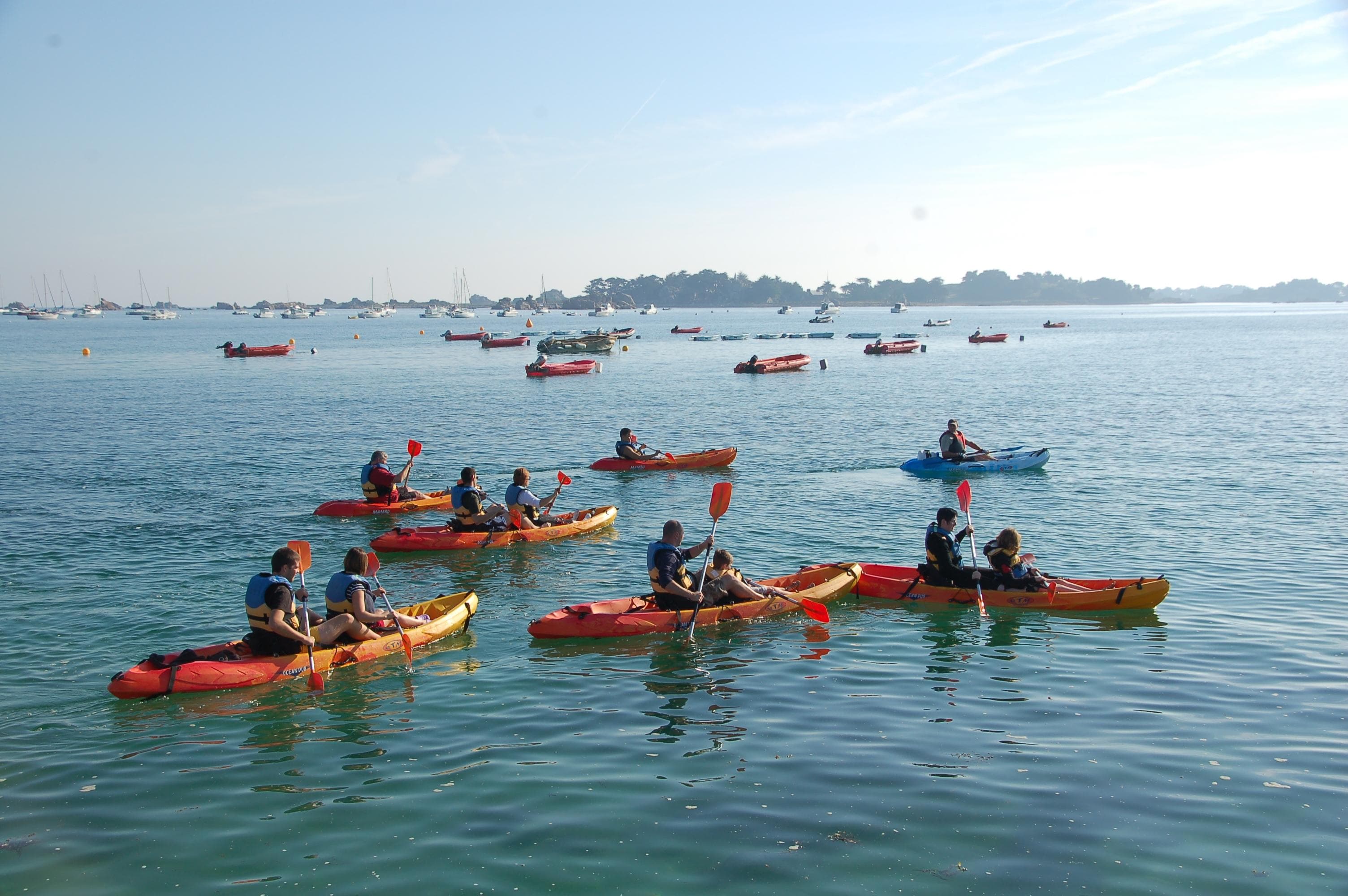 A scenery from Camping Les Hauts de Port Blanc