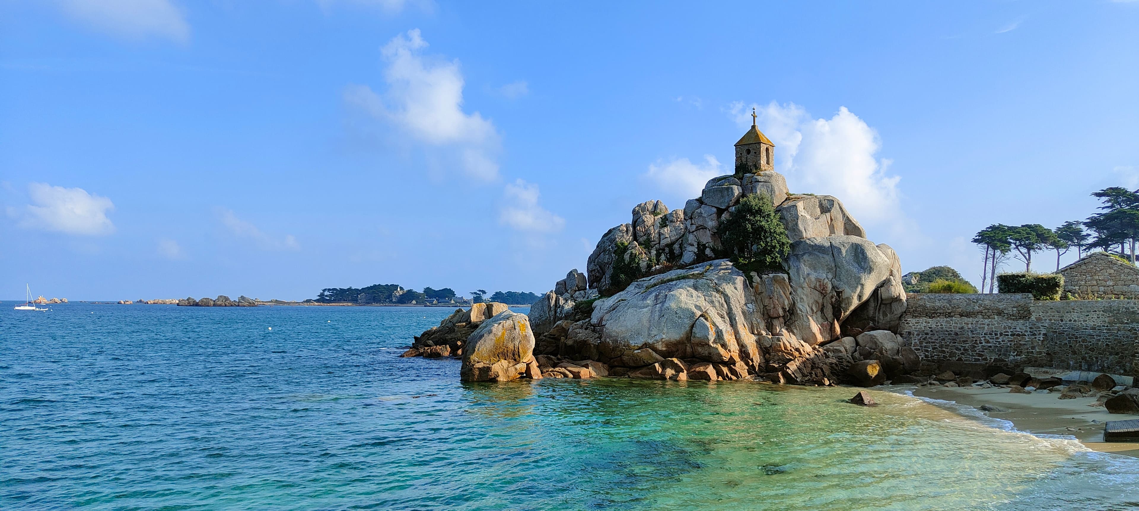 A scenery from Camping Les Hauts de Port Blanc
