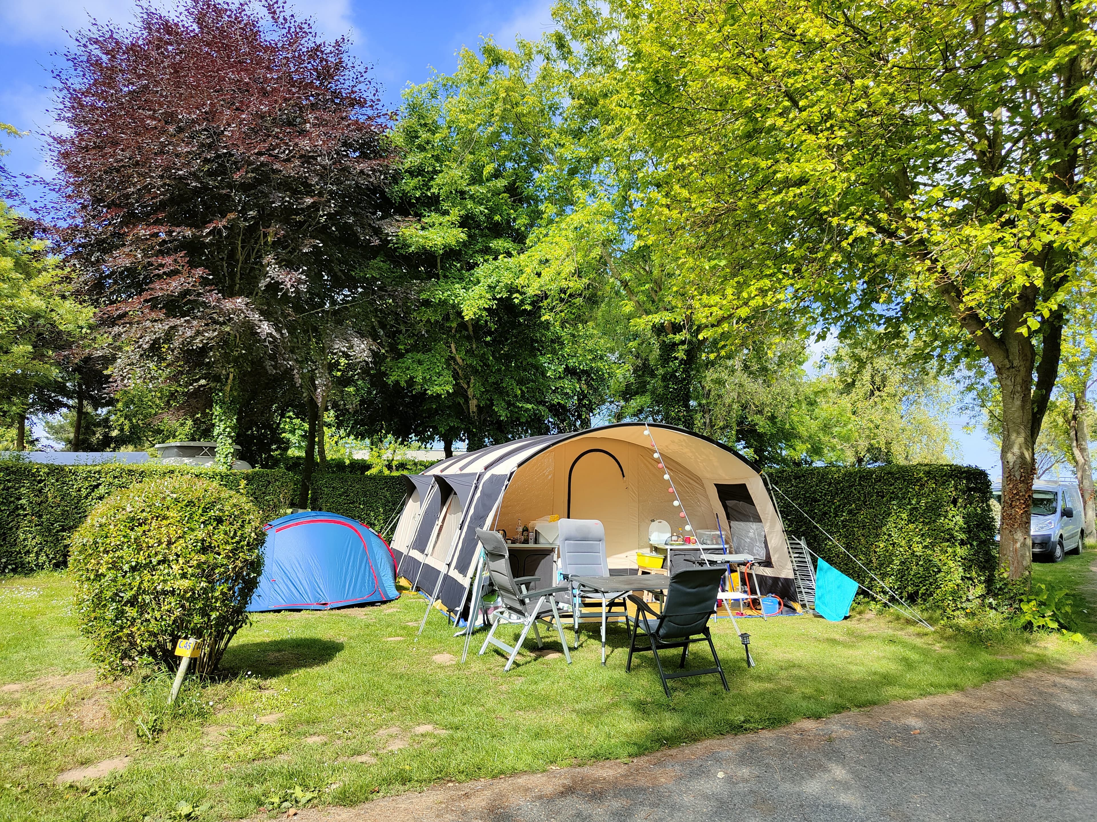 A scenery from Camping Les Hauts de Port Blanc