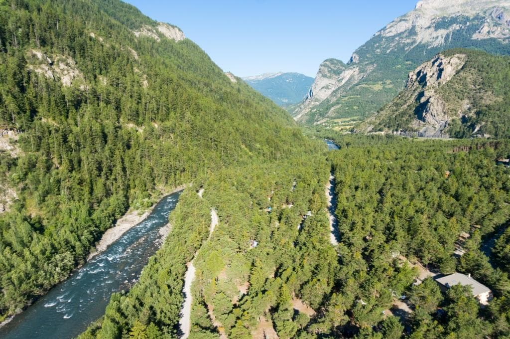 A scenery from Camping Rioclar