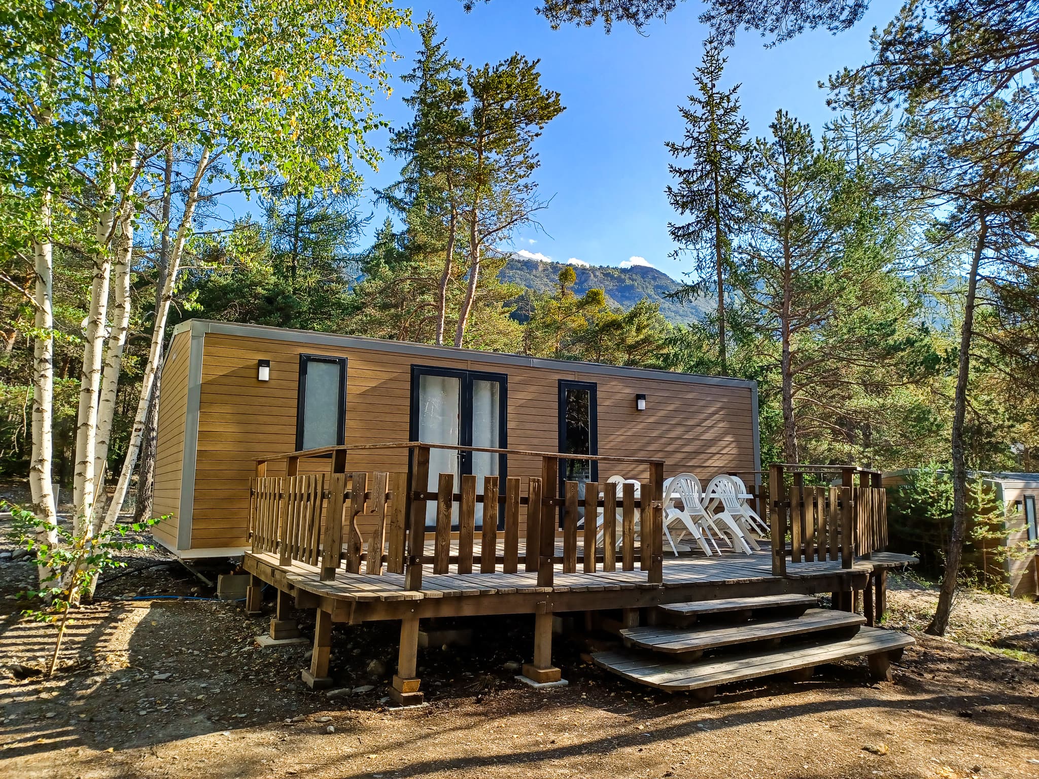 A scenery from Camping Rioclar