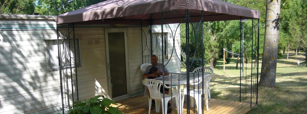 A scenery from Camping de Graniers