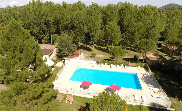 A scenery from Camping de Graniers