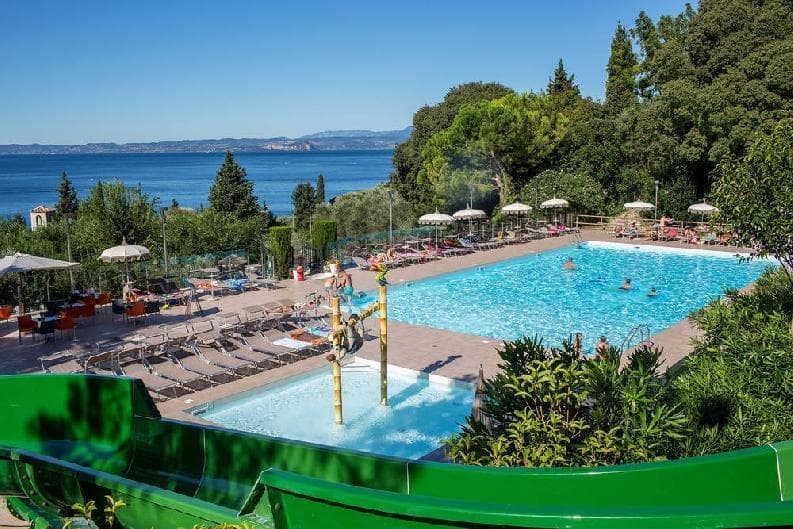 A scenery from La Rocca Camping
