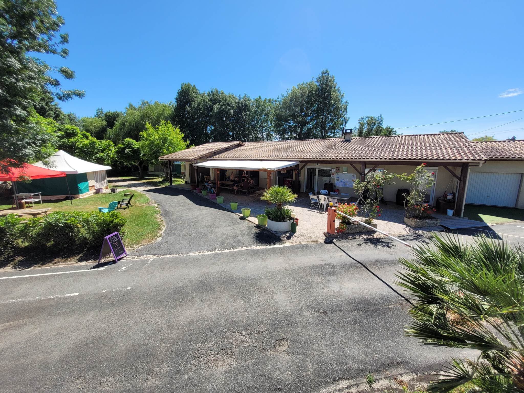 A scenery from Camping les PEUPLIERS