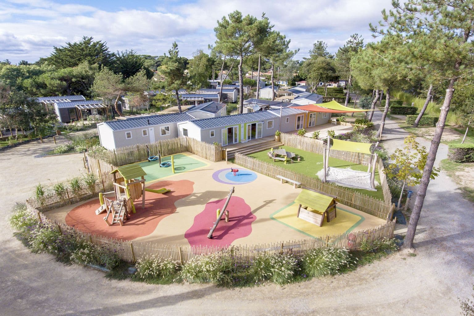 A scenery from Camping Sandaya Le Fief