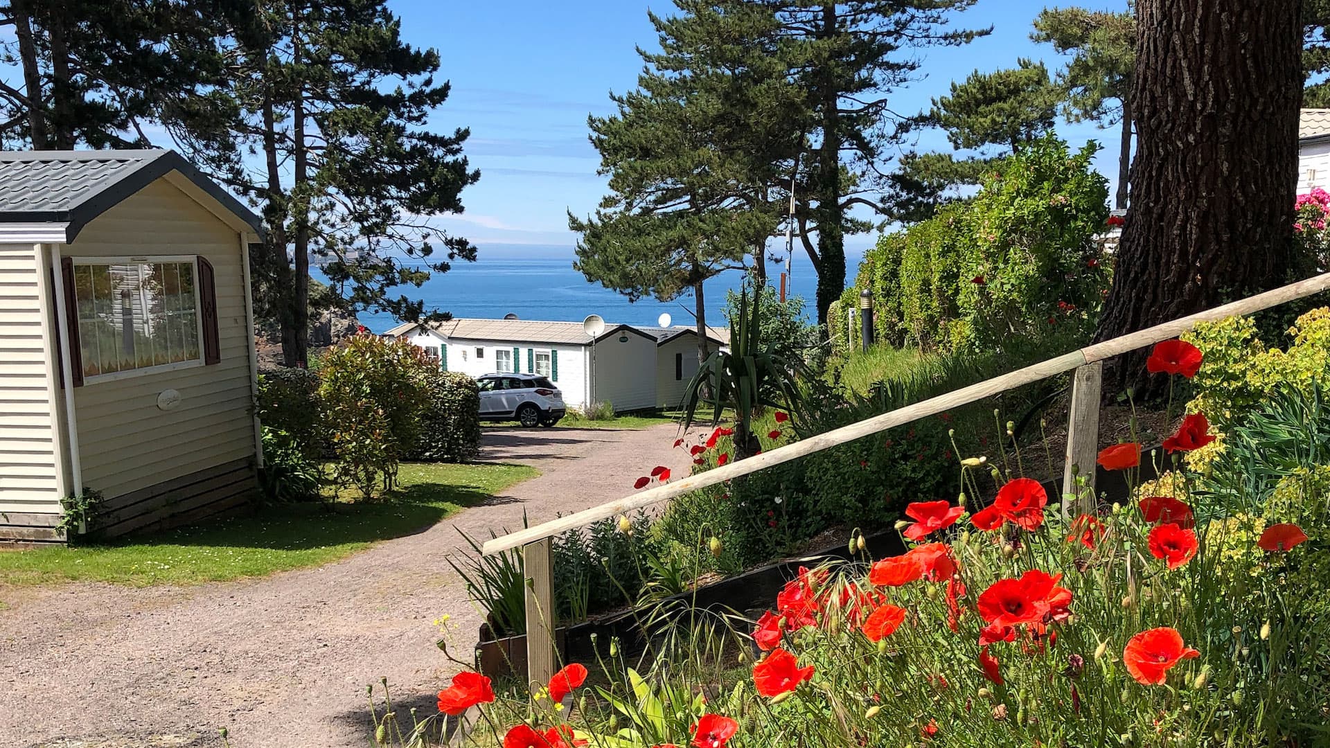 A scenery from Camping Mirabel La Crique