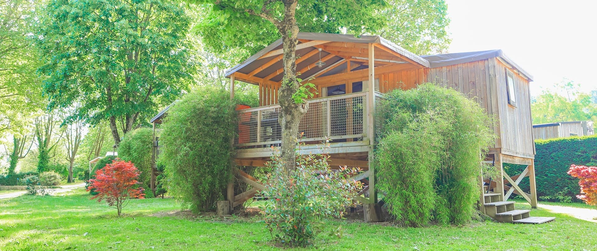 A scenery from Camping Les Nobis d'Anjou