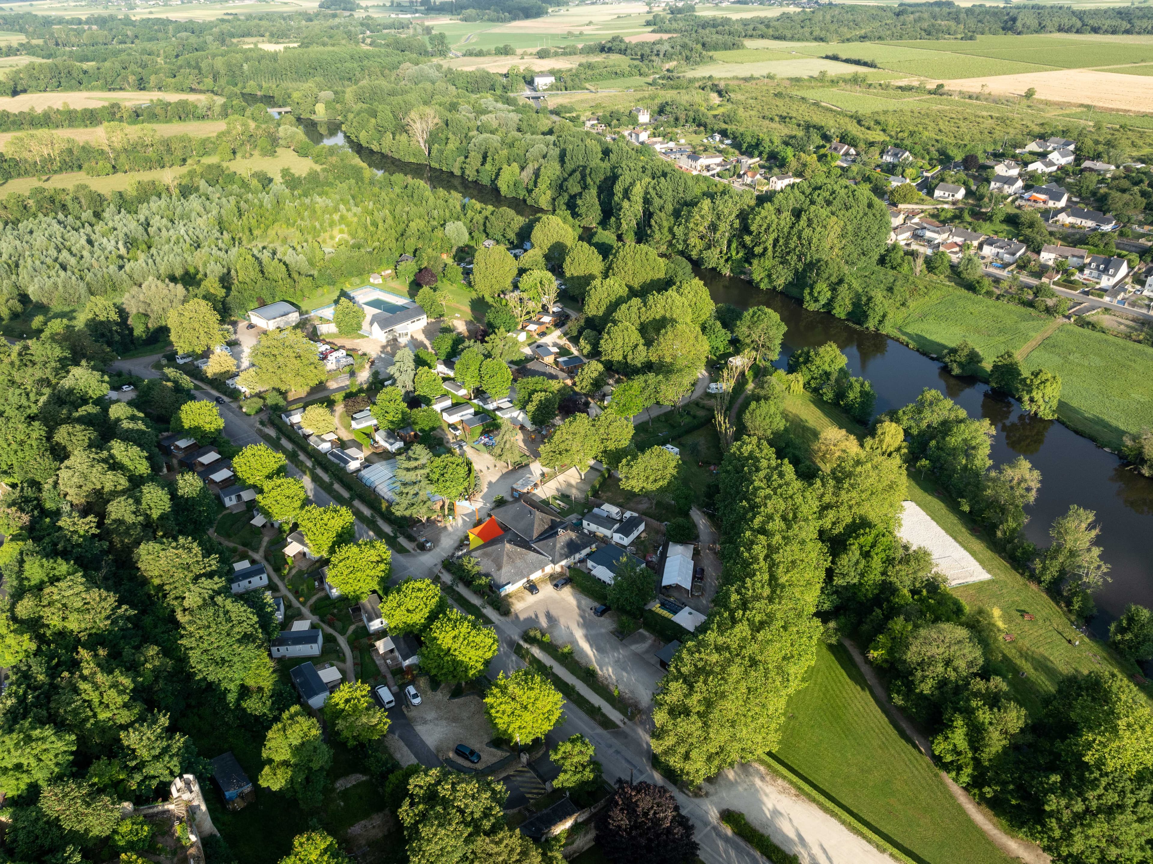 A scenery from Camping Les Nobis d'Anjou
