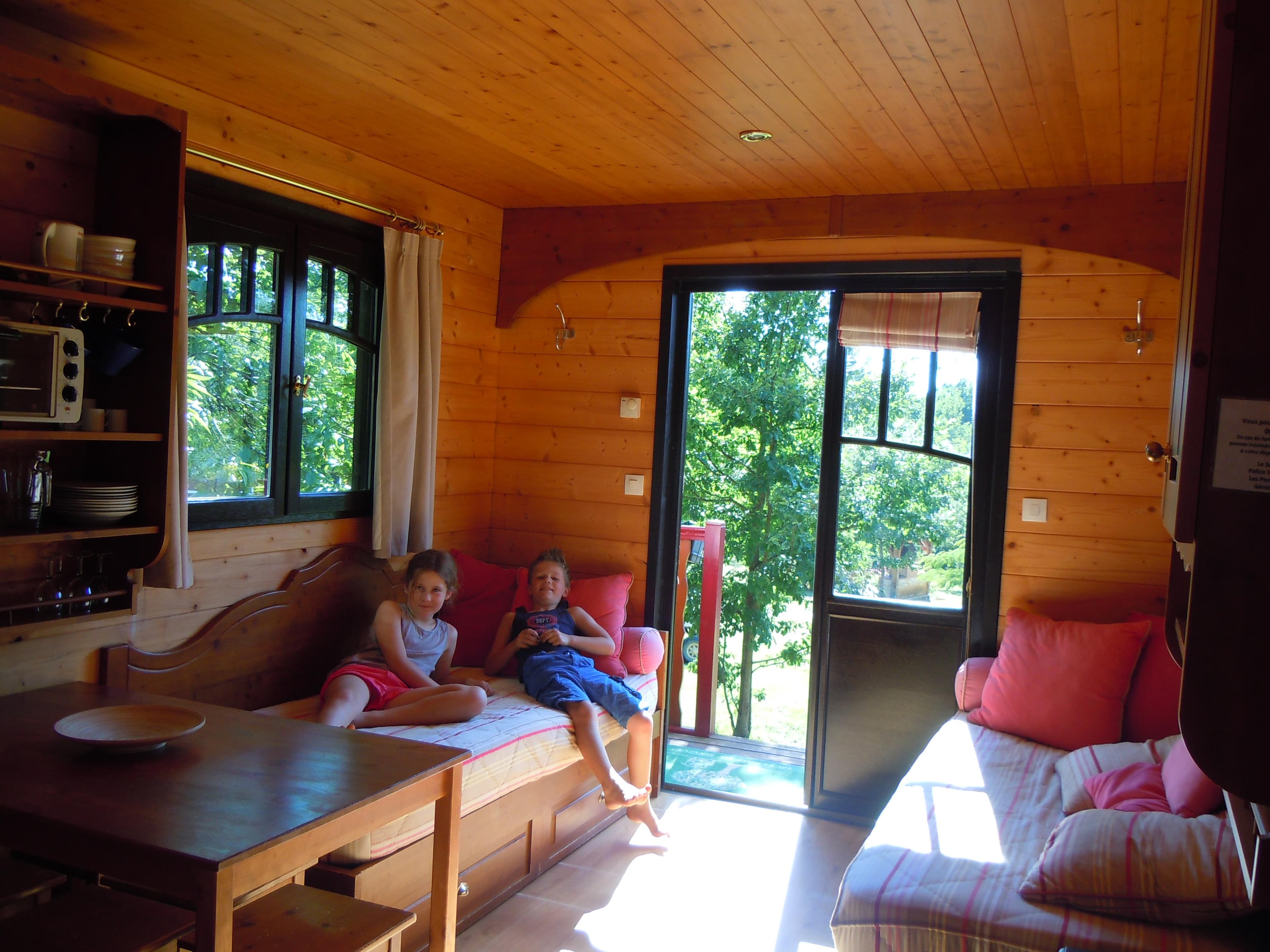 A scenery from La Ferme de Sirguet