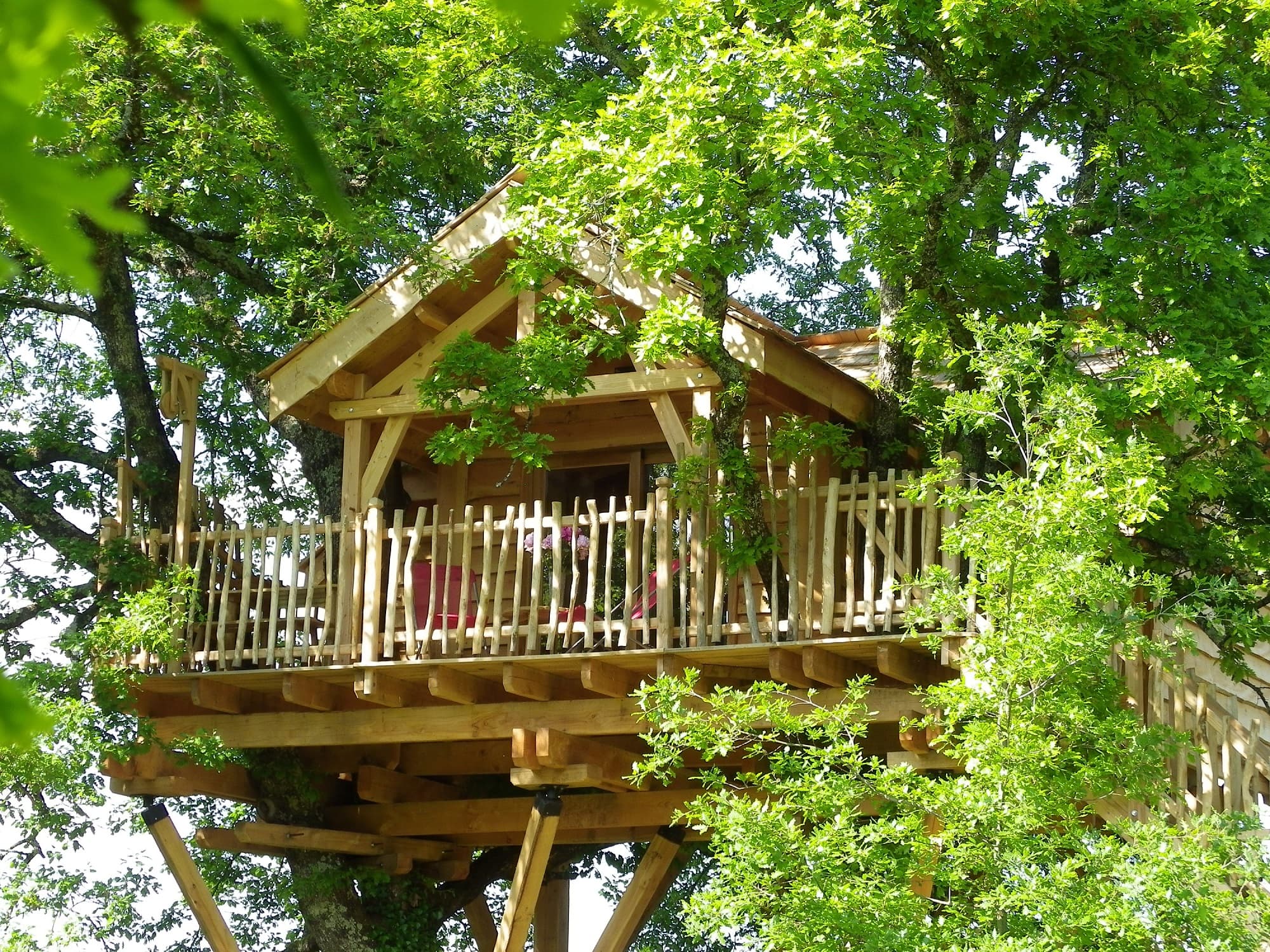 A scenery from La Ferme de Sirguet