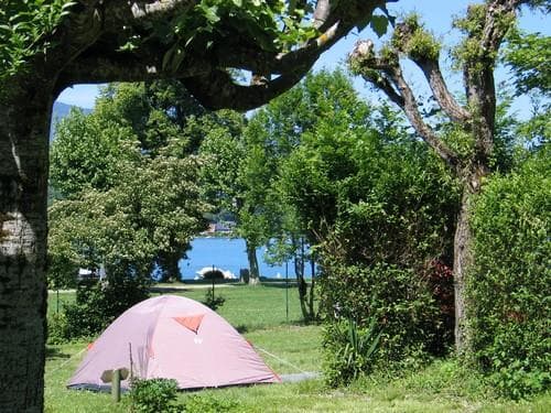 A scenery from Camping La Chapelle Saint Claude
