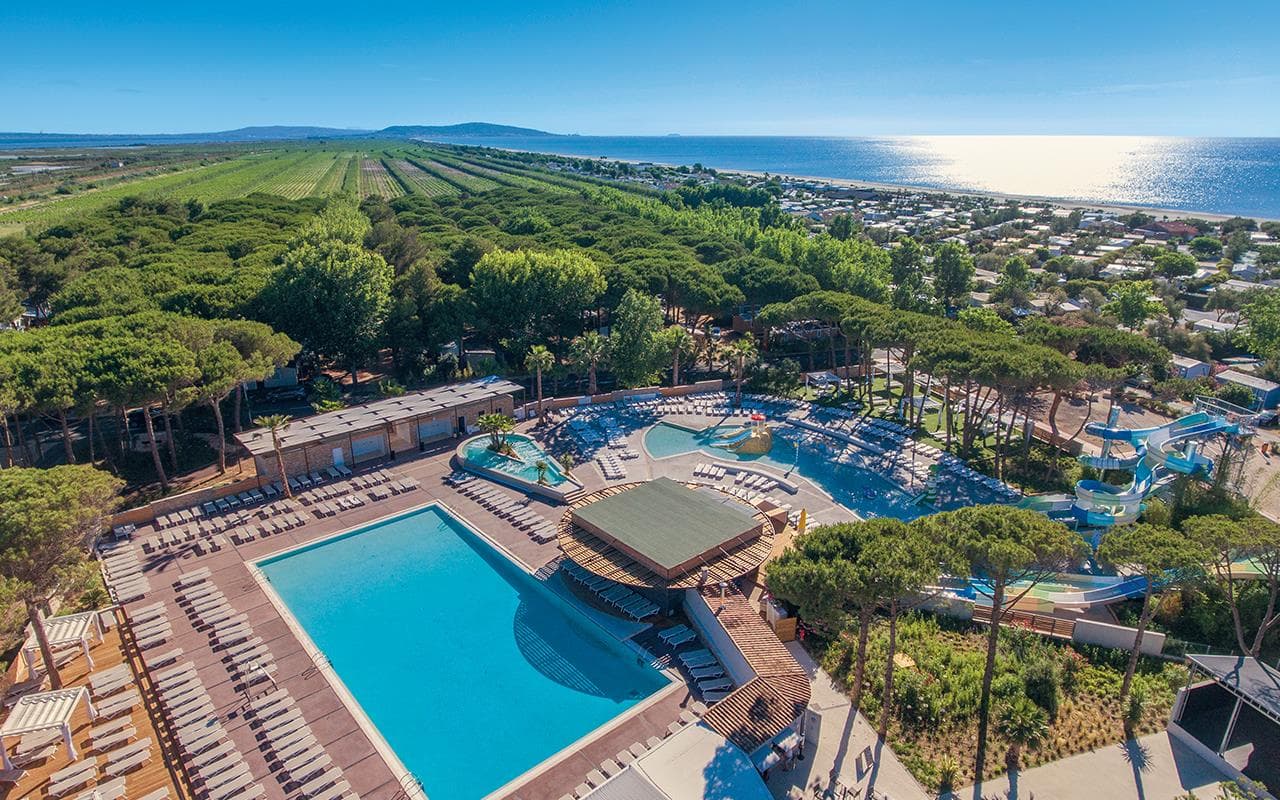 A scenery from Camping Homair - Le Castellas