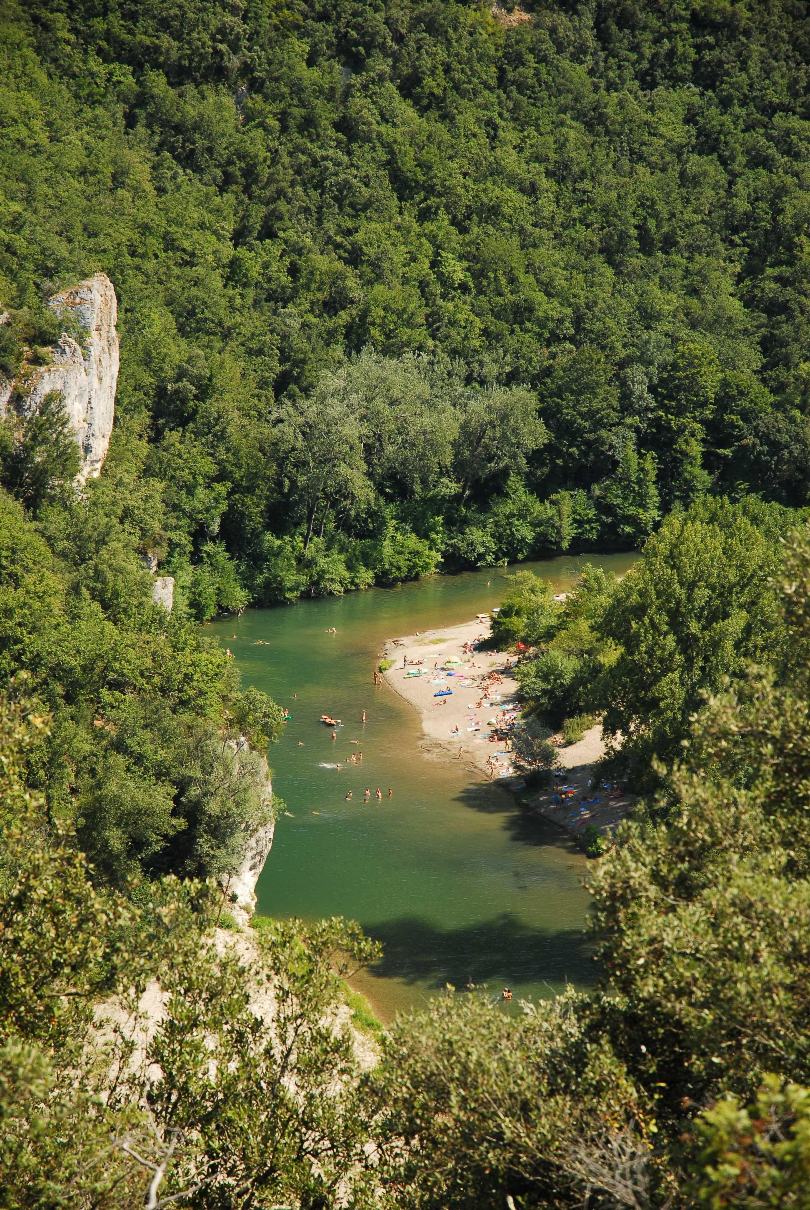 A scenery from Domaine de La Sablière - naturiste
