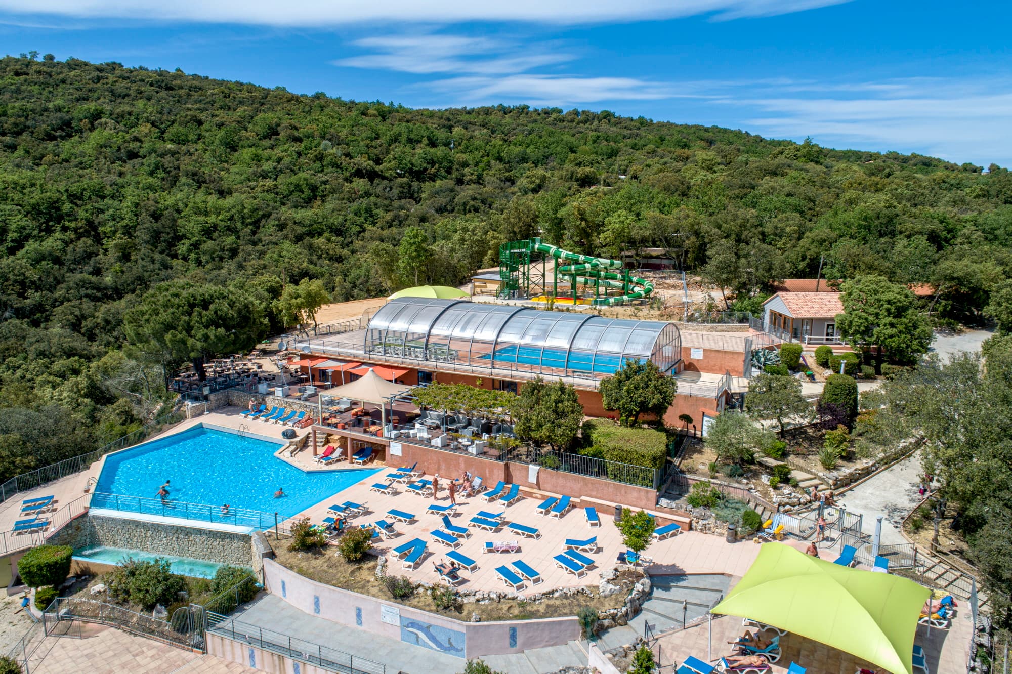 A scenery from Domaine de La Sablière - naturiste
