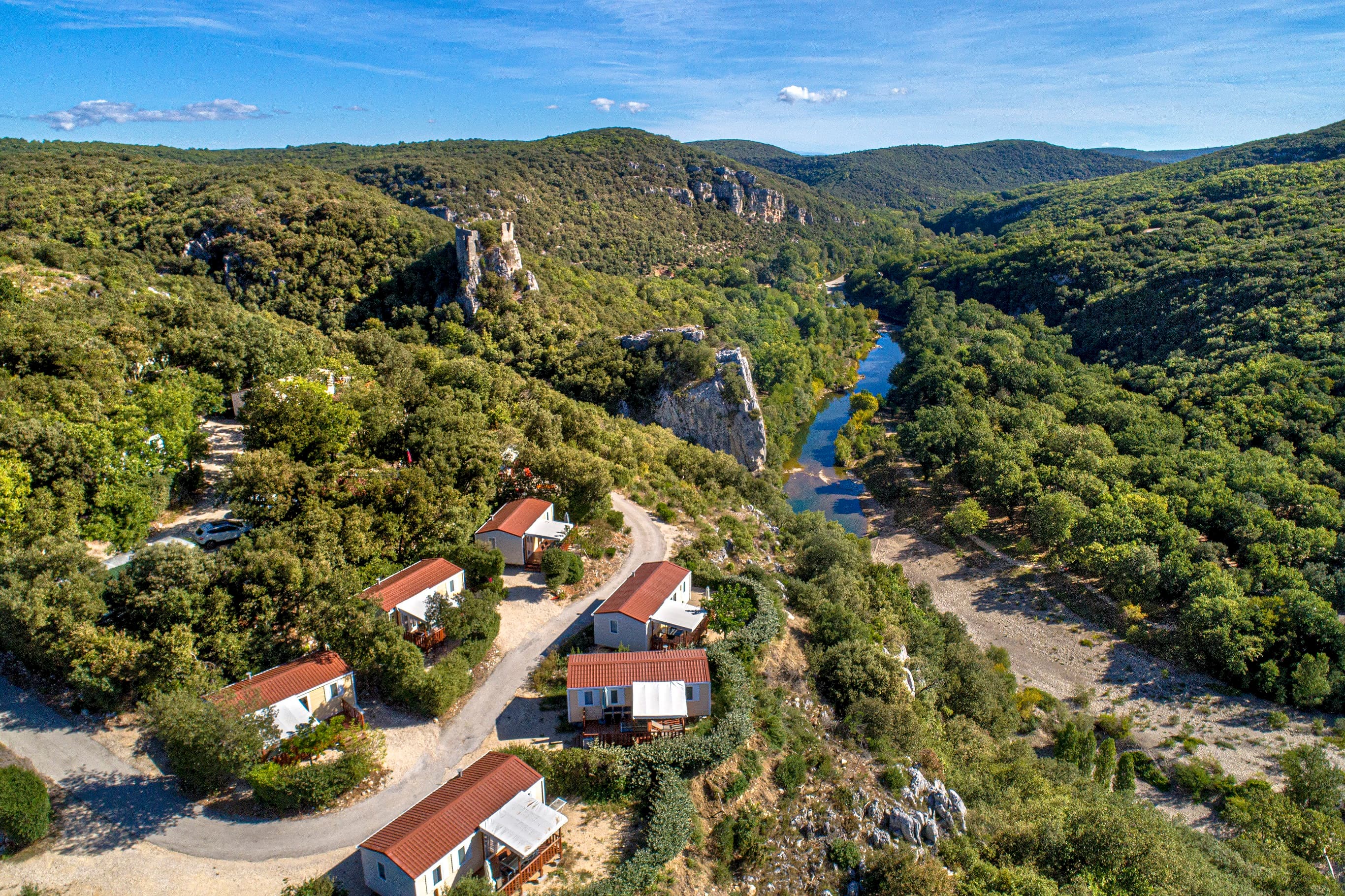 A scenery from Domaine de La Sablière - naturiste