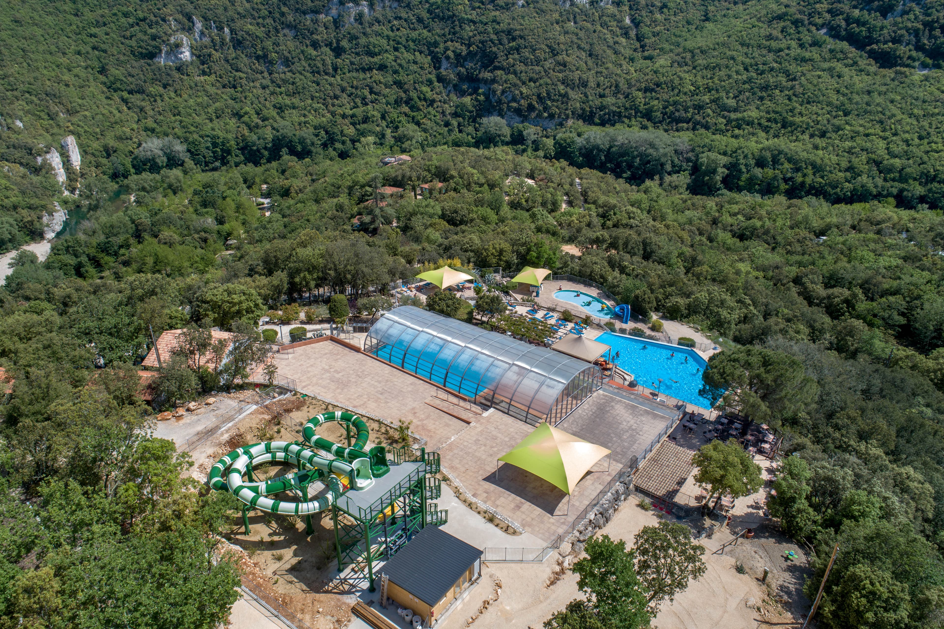 A scenery from Domaine de La Sablière - naturiste