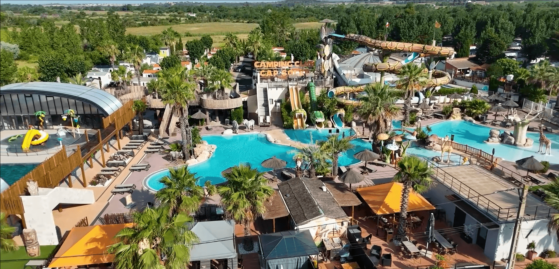 A scenery from Camping & Spa CAP SOLEIL