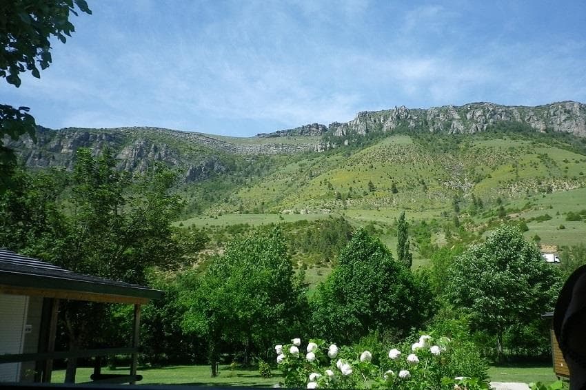 A scenery from Camping La Cascade