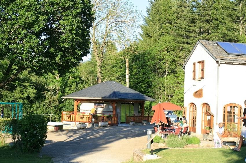 A scenery from Camping La Cascade