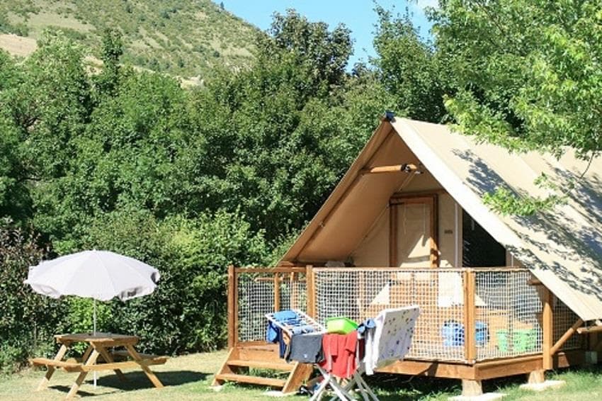 A scenery from Camping La Cascade