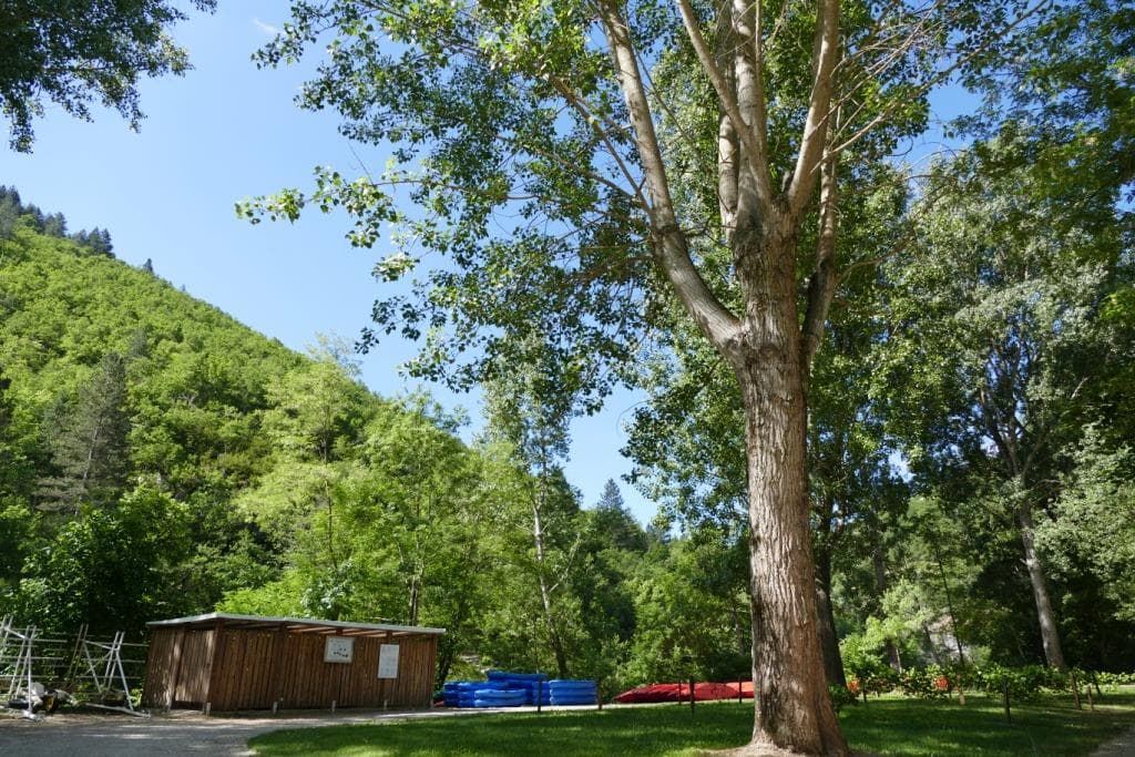 A scenery from Camping COUDERC