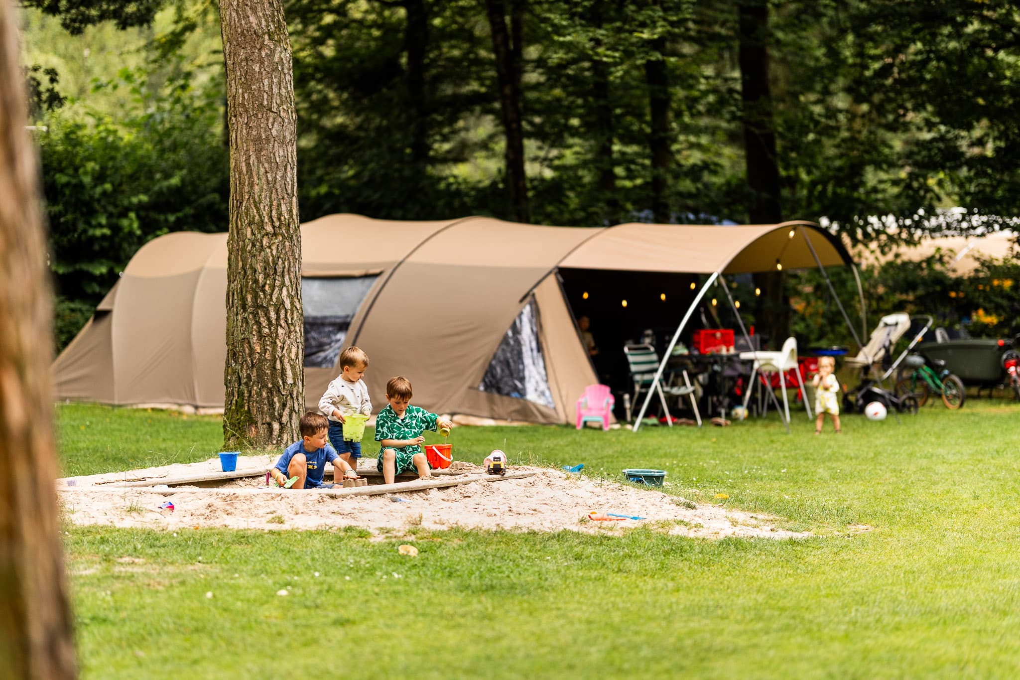 A scenery from Camping de Paal