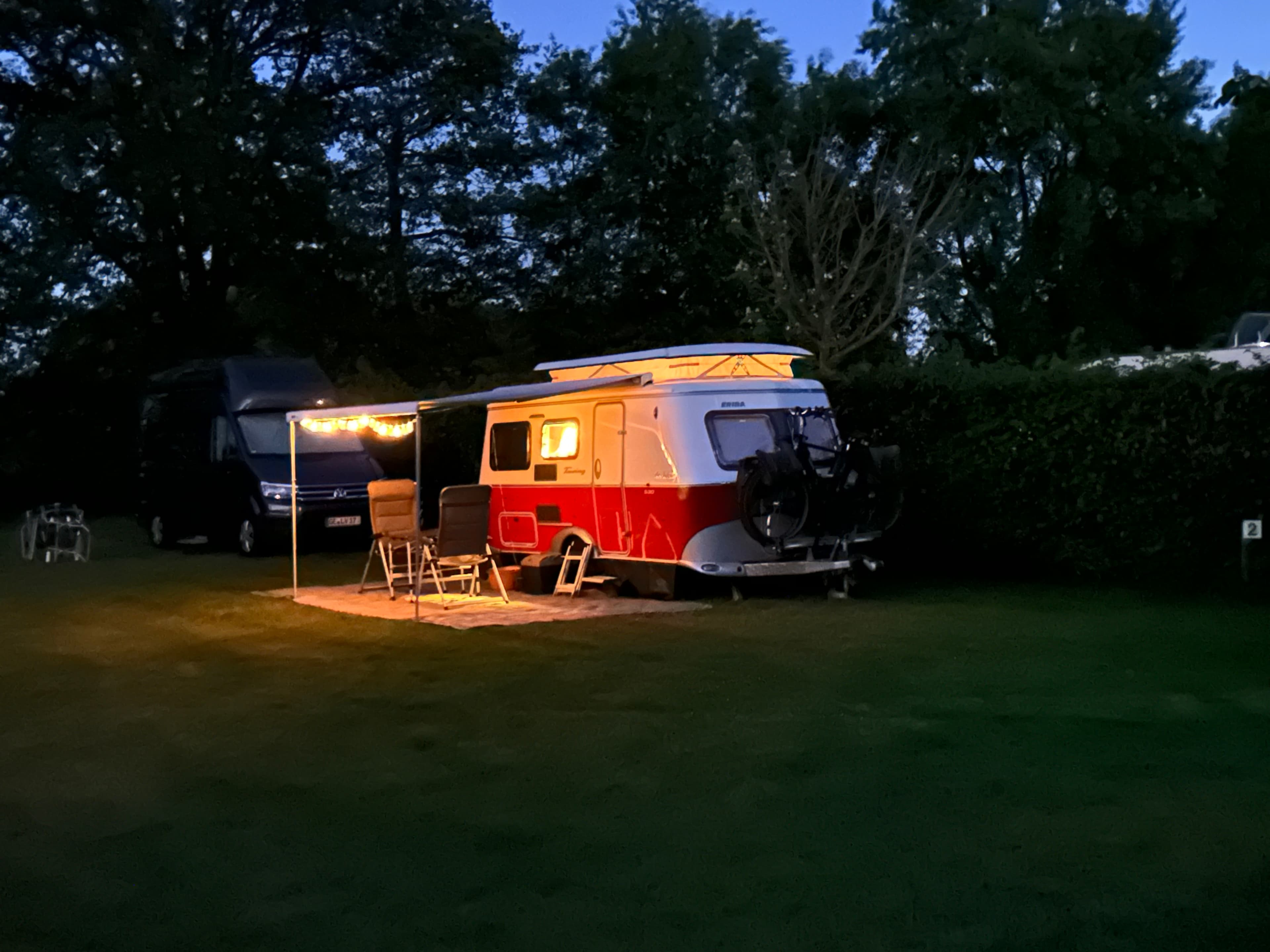 A scenery from Camping Emmen