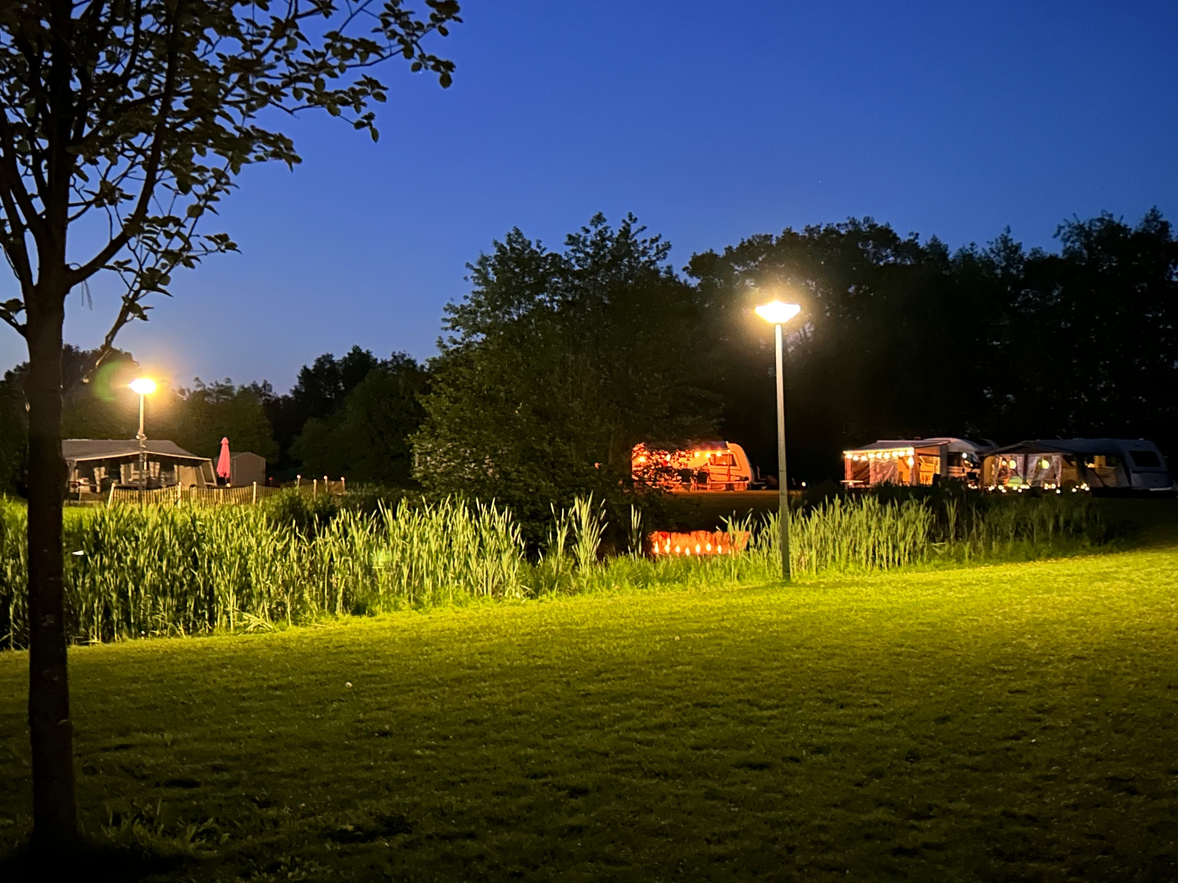 A scenery from Camping Emmen