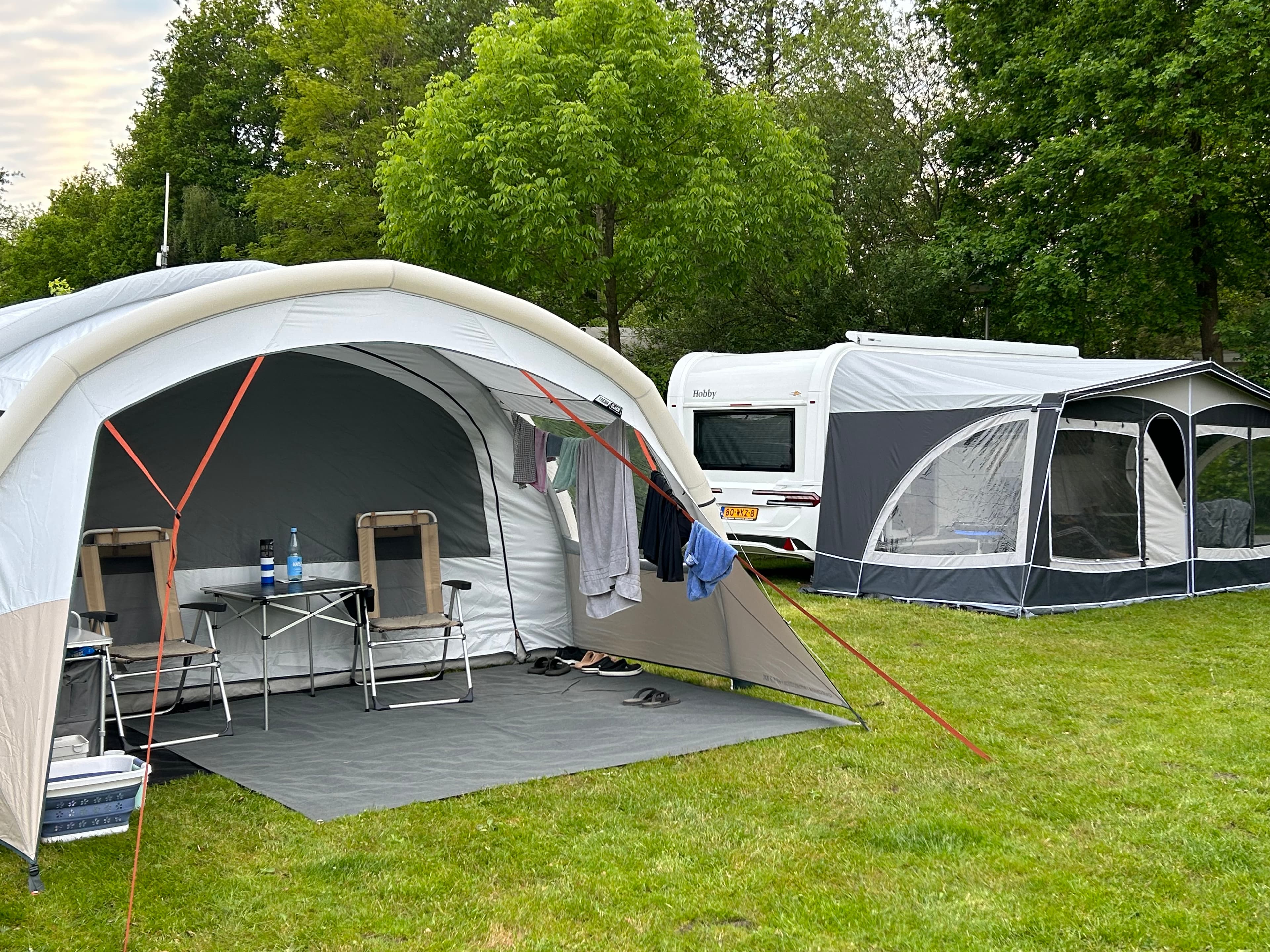 A scenery from Camping Emmen