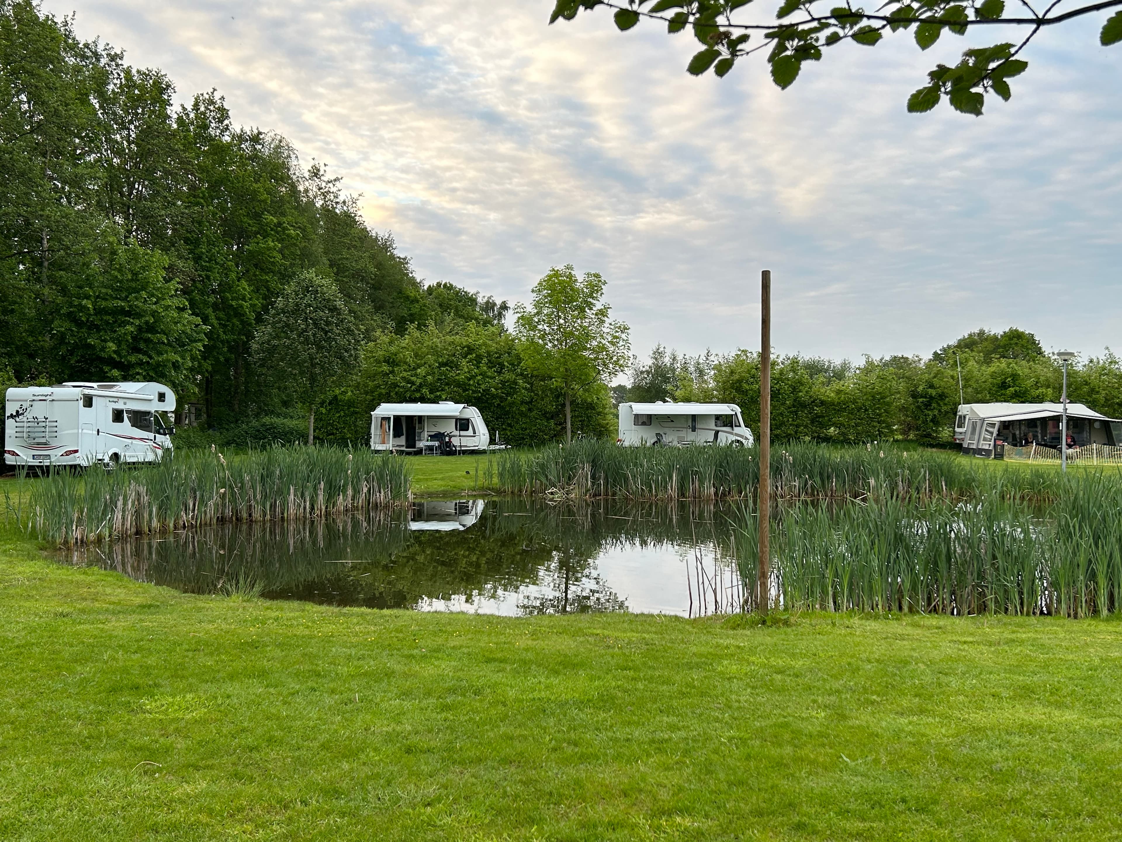 A scenery from Camping Emmen