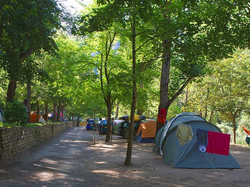A scenery from Camping La Blaquière