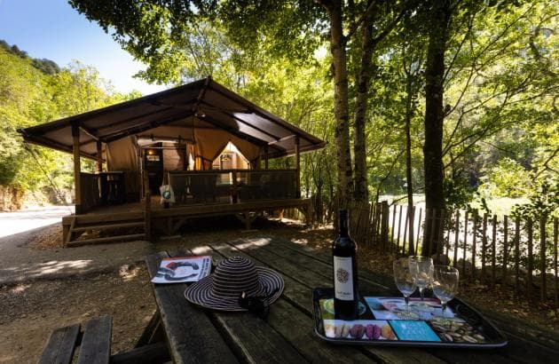A scenery from Camping La Blaquière